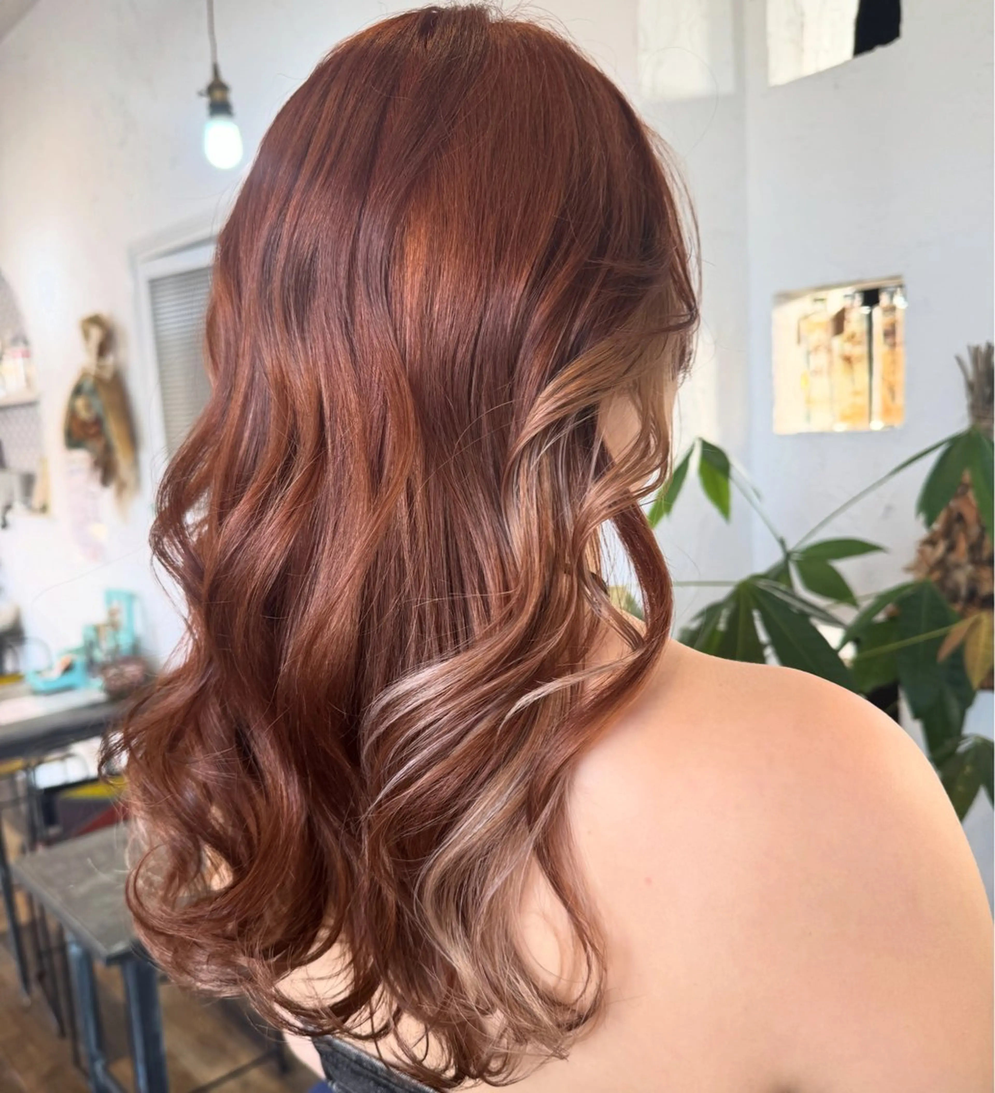 ロング カラー ヘアカラー 🌸小掛🌸 豊橋外国人風カラーのヘアスタイル