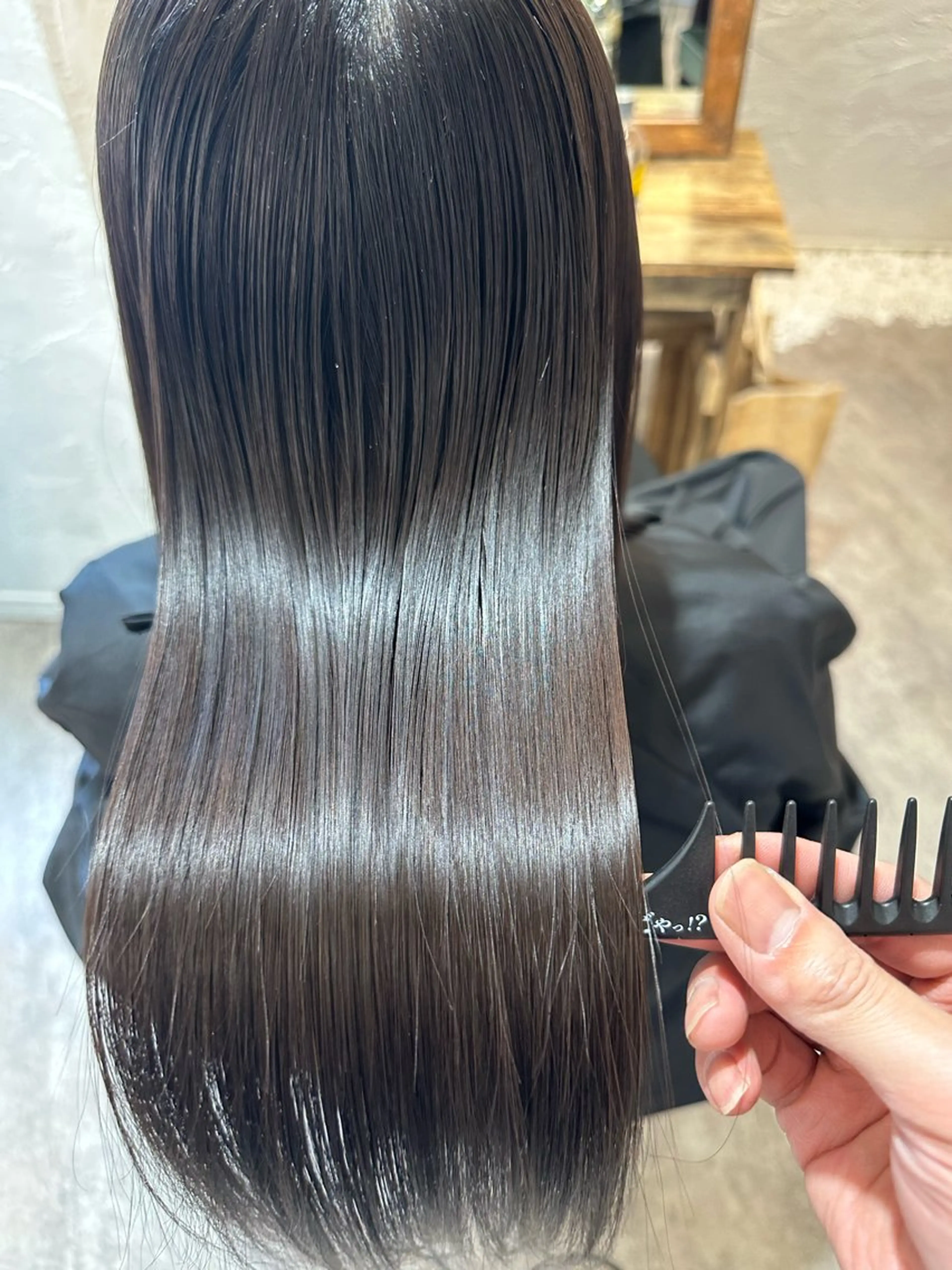 セミロング カラー バレイヤージュ ブリーチ ケアブリーチ ダブルカラー イヤリングカラー fuu。。。銀座所属・美髪質改善✨ 縮毛矯正✨HIDEのヘアスタイル
