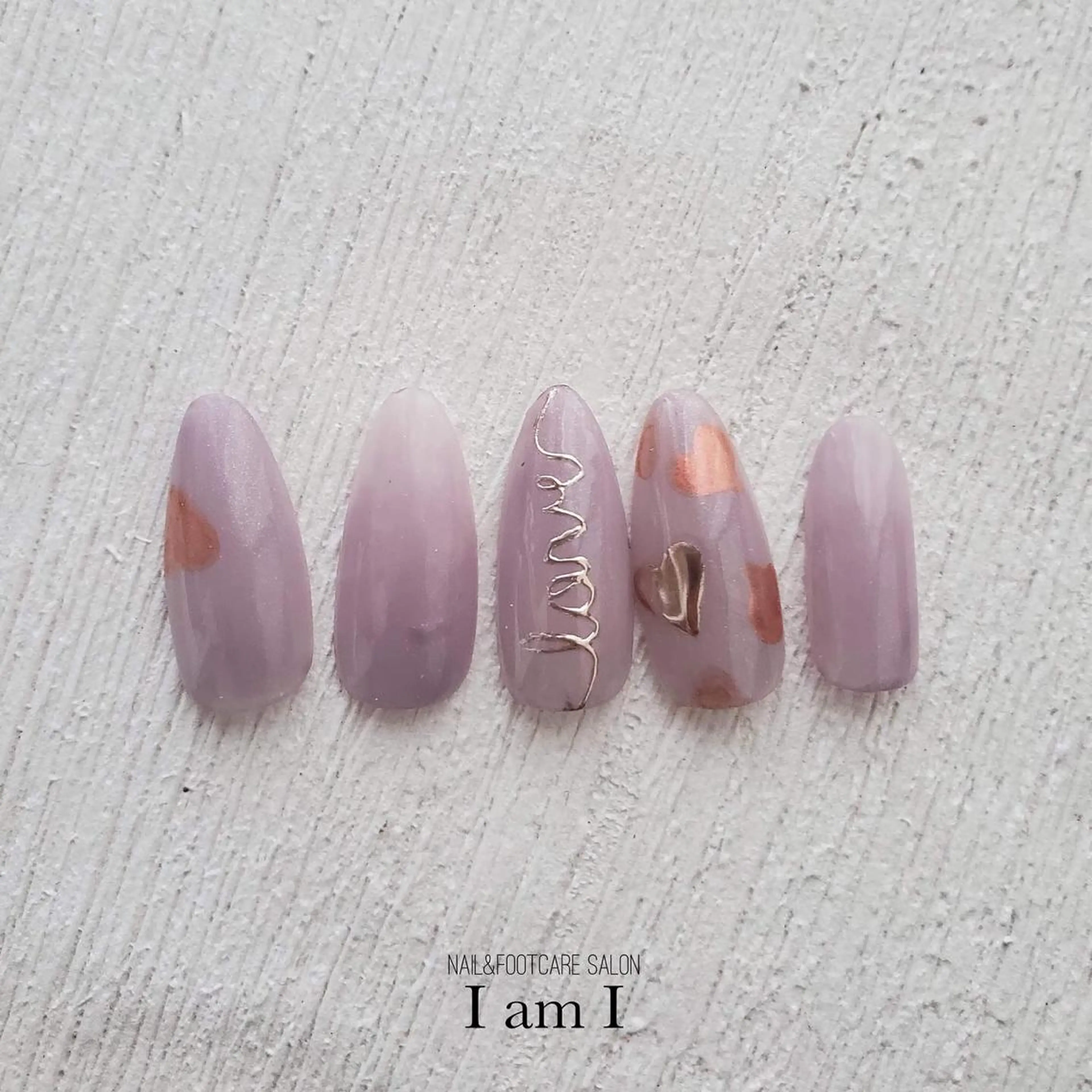 ネイル バレンタイン ハンドネイル ネイリスト モリシタのネイルデザイン