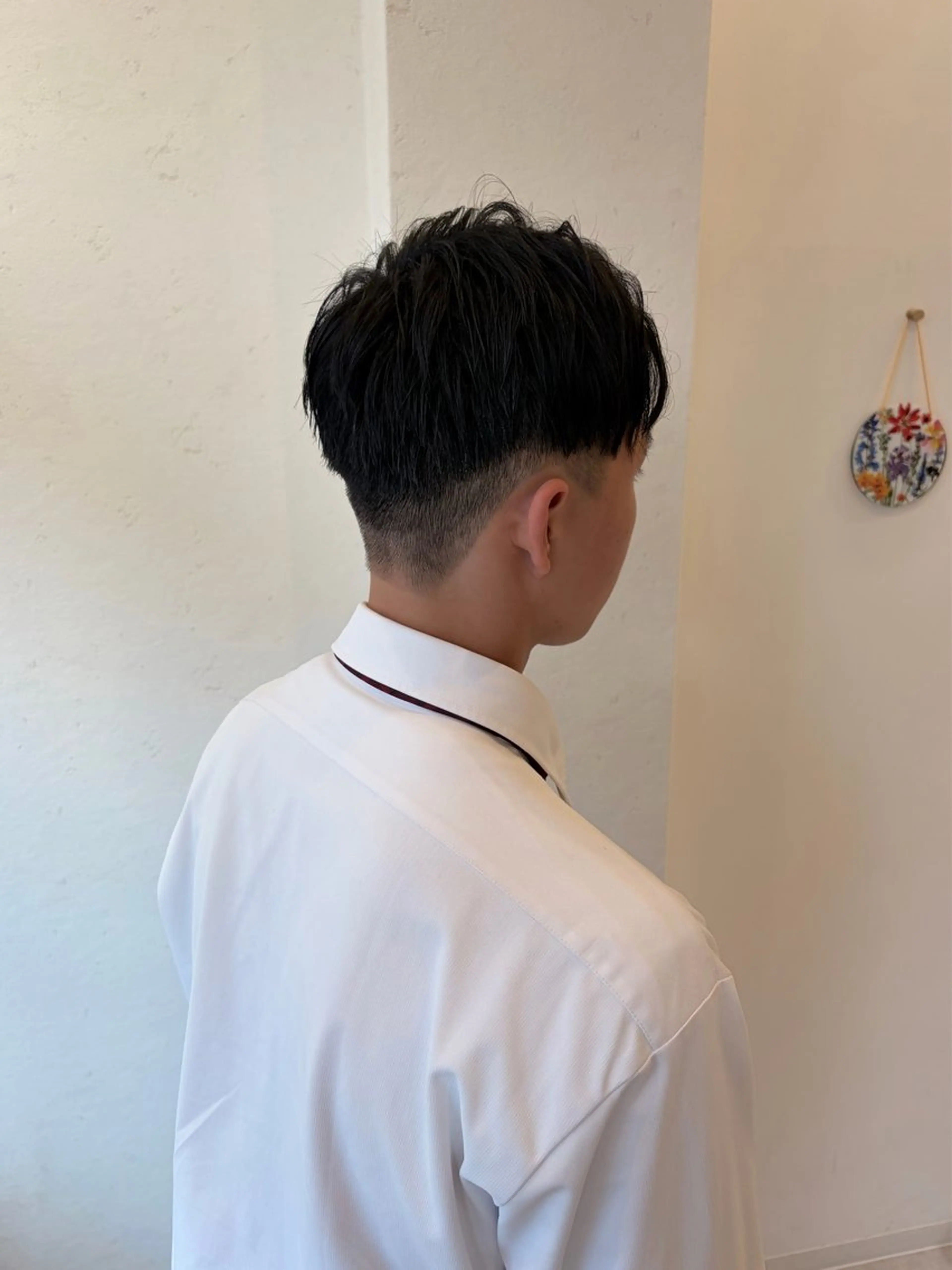 メンズ yuu モデル募集のヘアスタイル