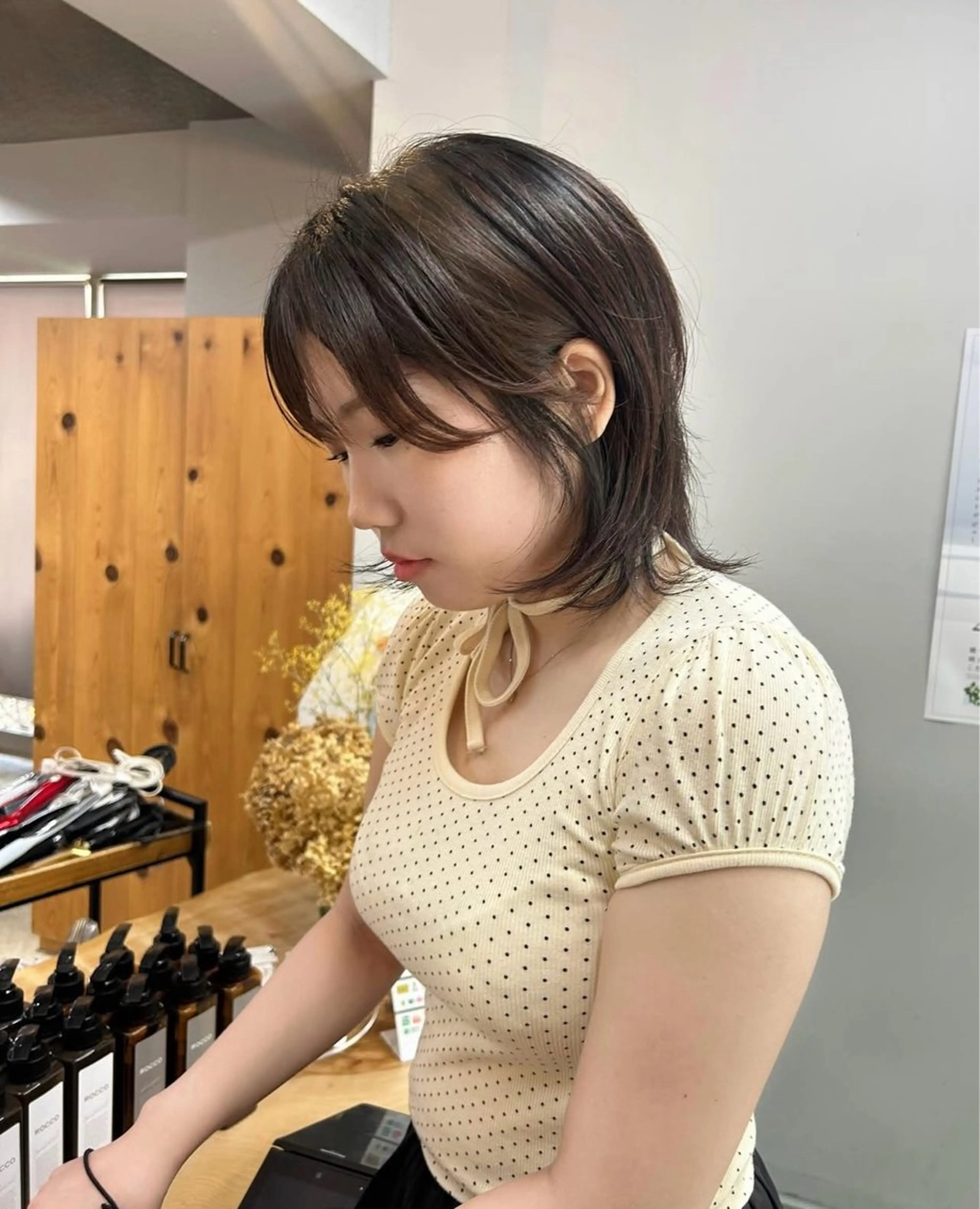 ショート カラー レイヤーカット カット トリートメント ラフで可愛いヘア 🐈‍⬛Rukaのヘアスタイル