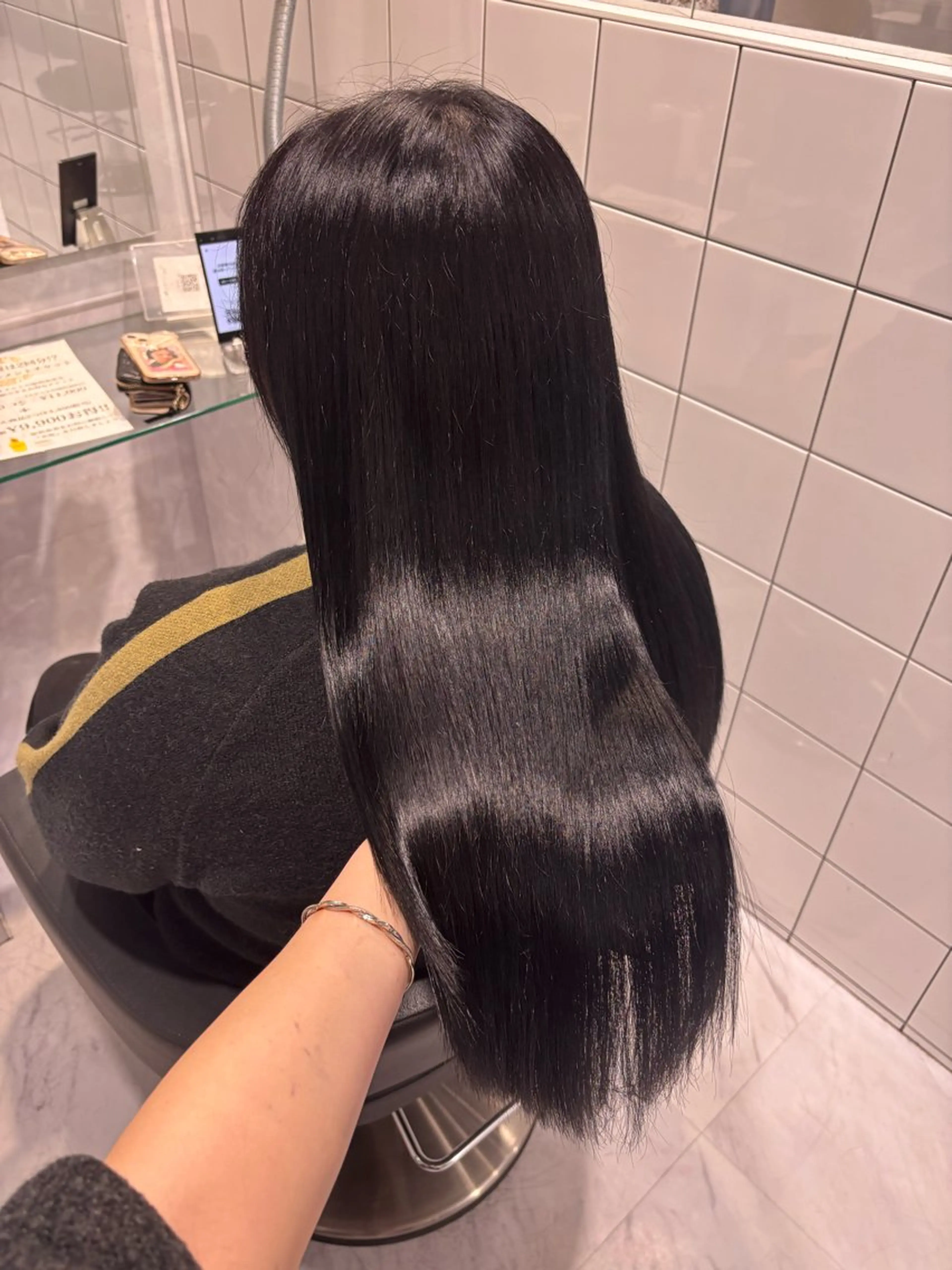 ロング カラー 表参道♡暗髪♡ 艶カラー♡アユミのヘアスタイル