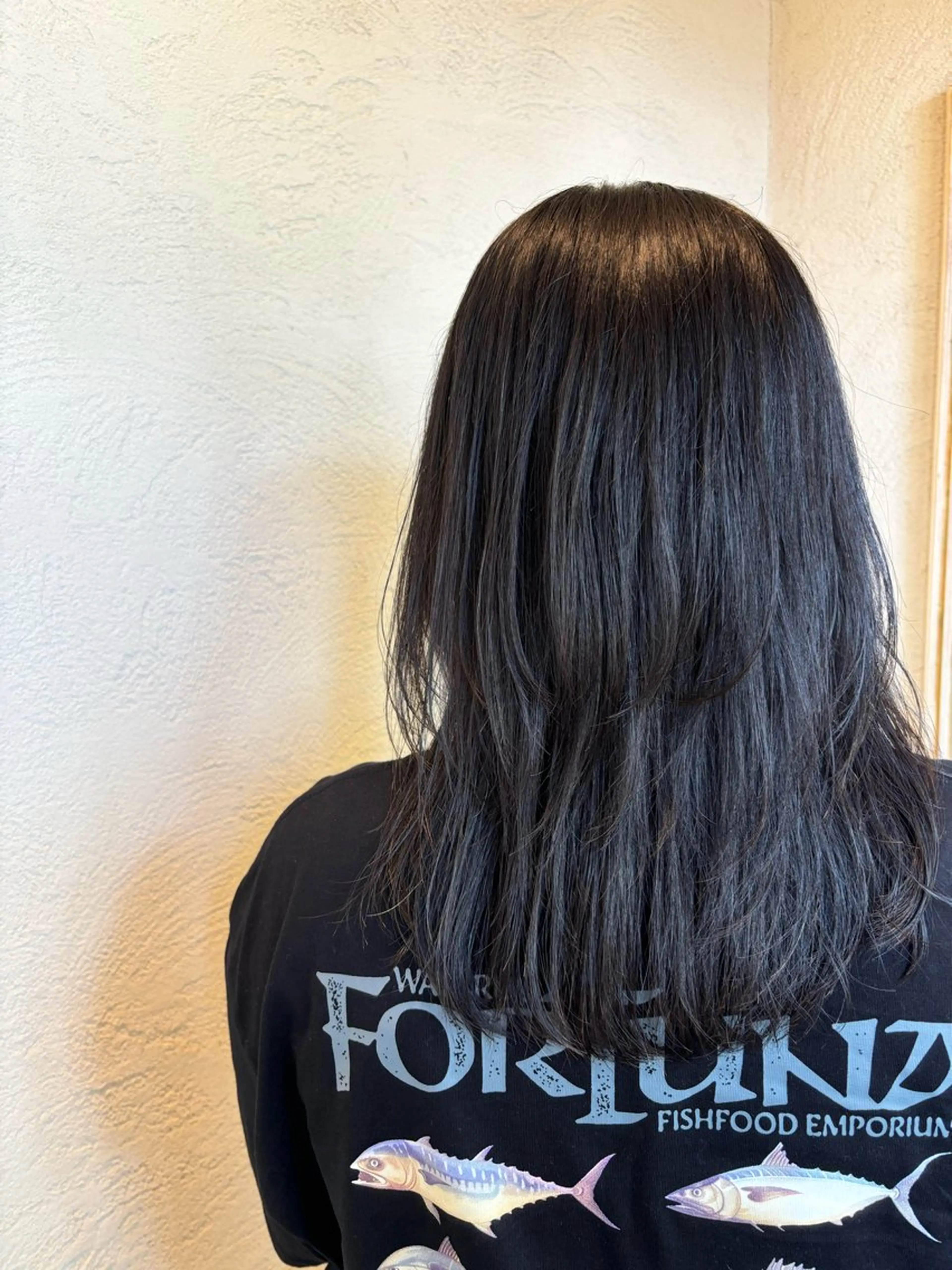 セミロング カット ルプラボウ／艶カラー ／髪質改善／アサミのヘアスタイル