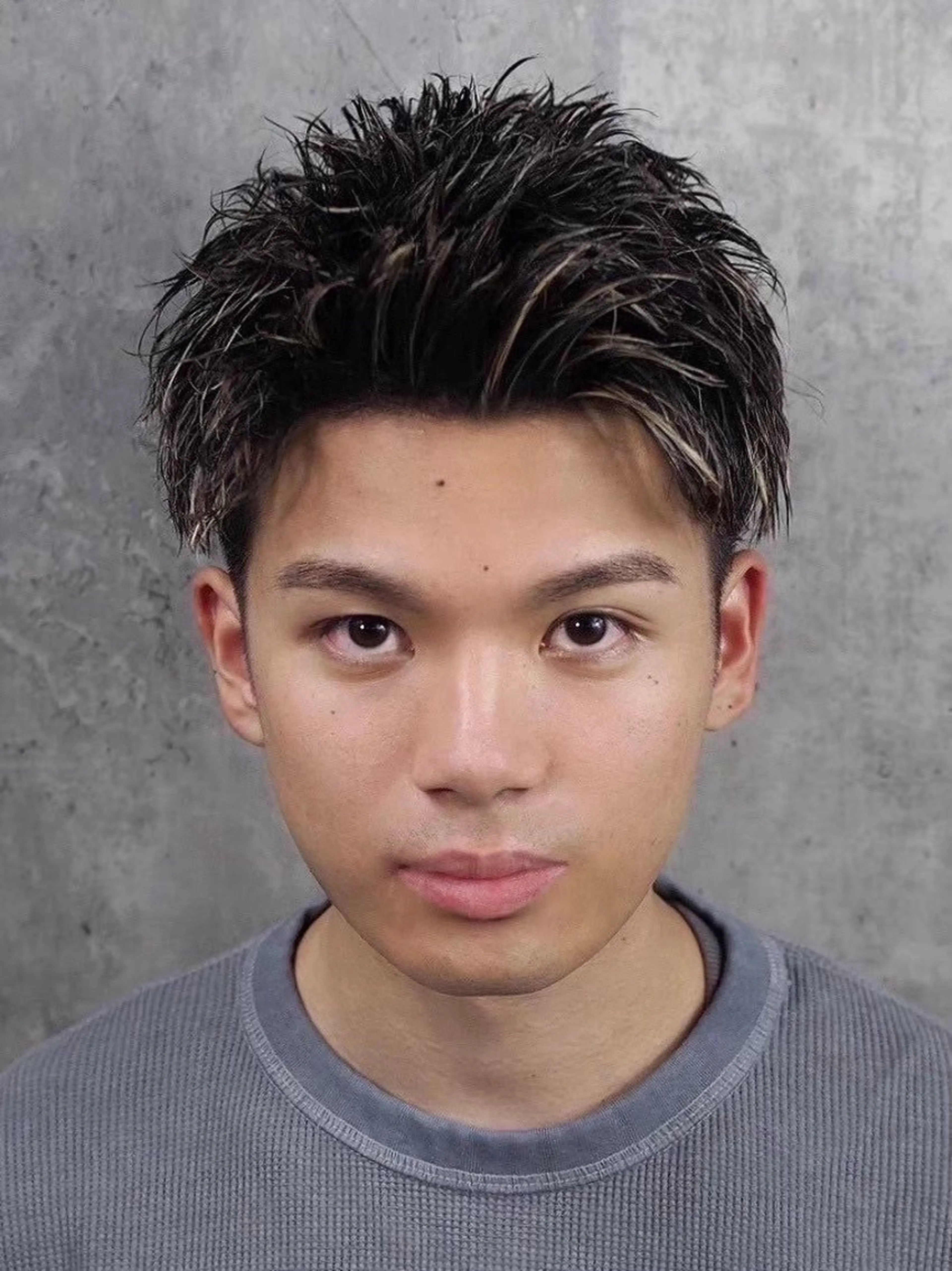 ショート メンズ 三枝 寛太のヘアスタイル