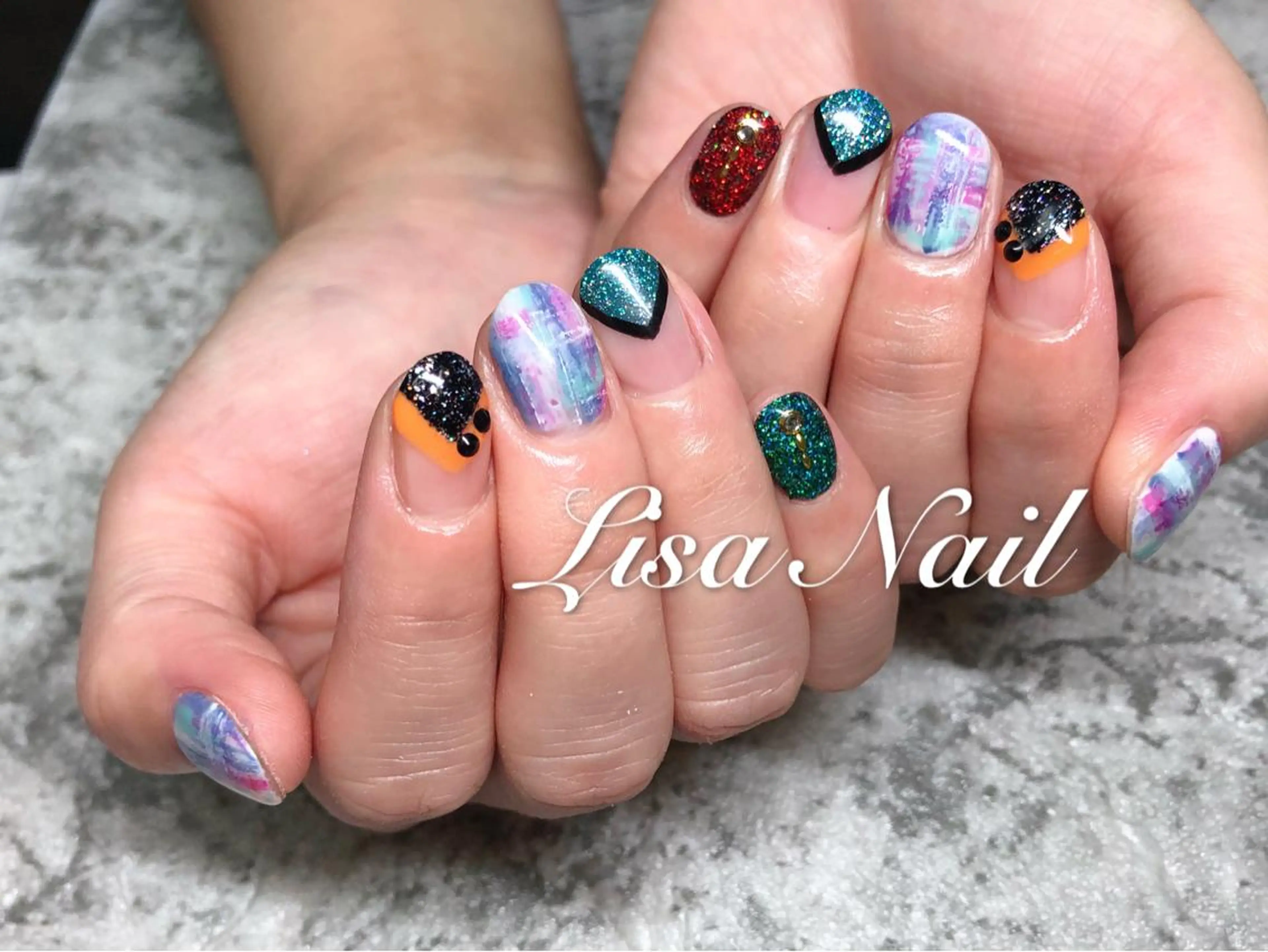 ネイル 🎀 RI🎀のネイルデザイン