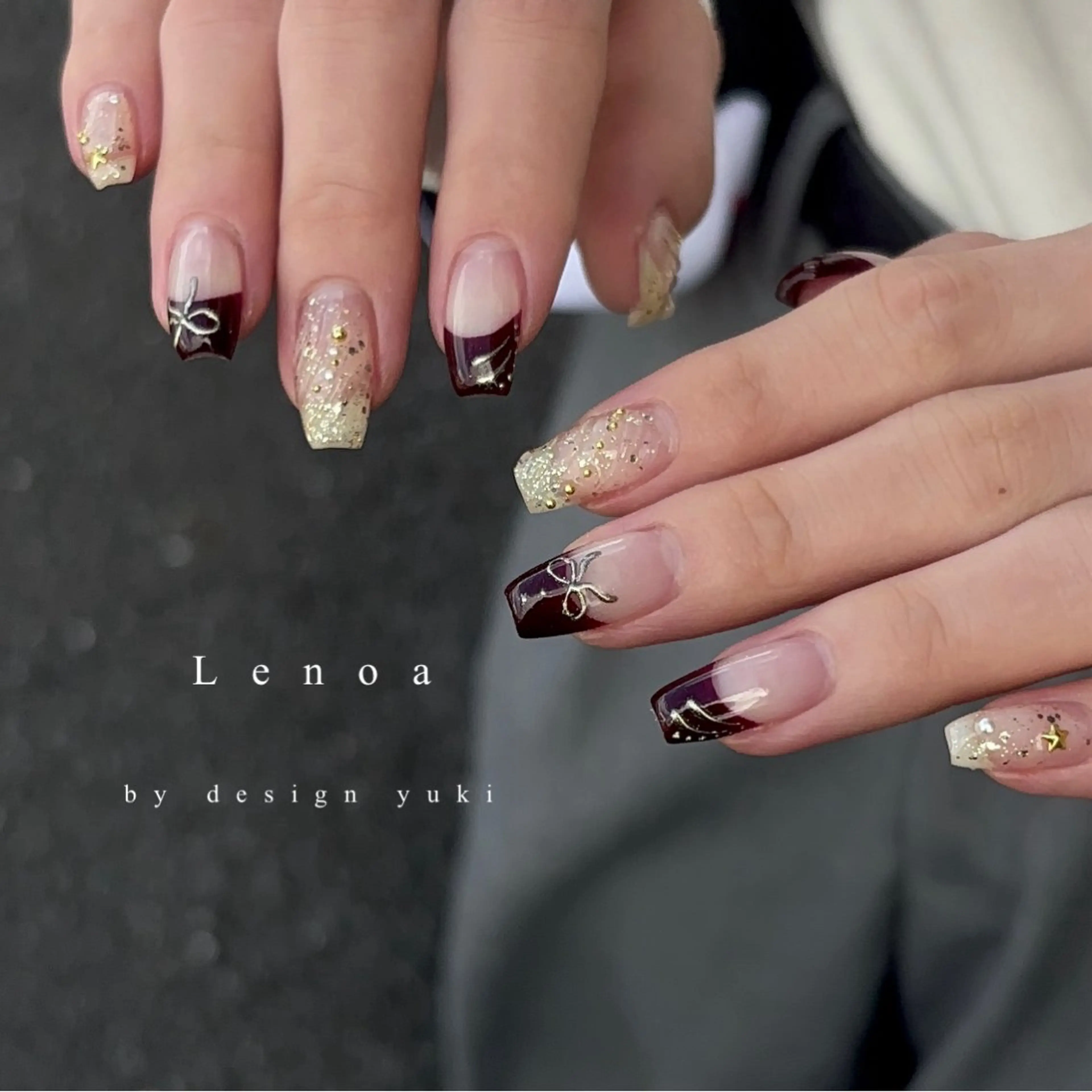 ネイル ハンドネイル Lenoa Yukiのネイルデザイン