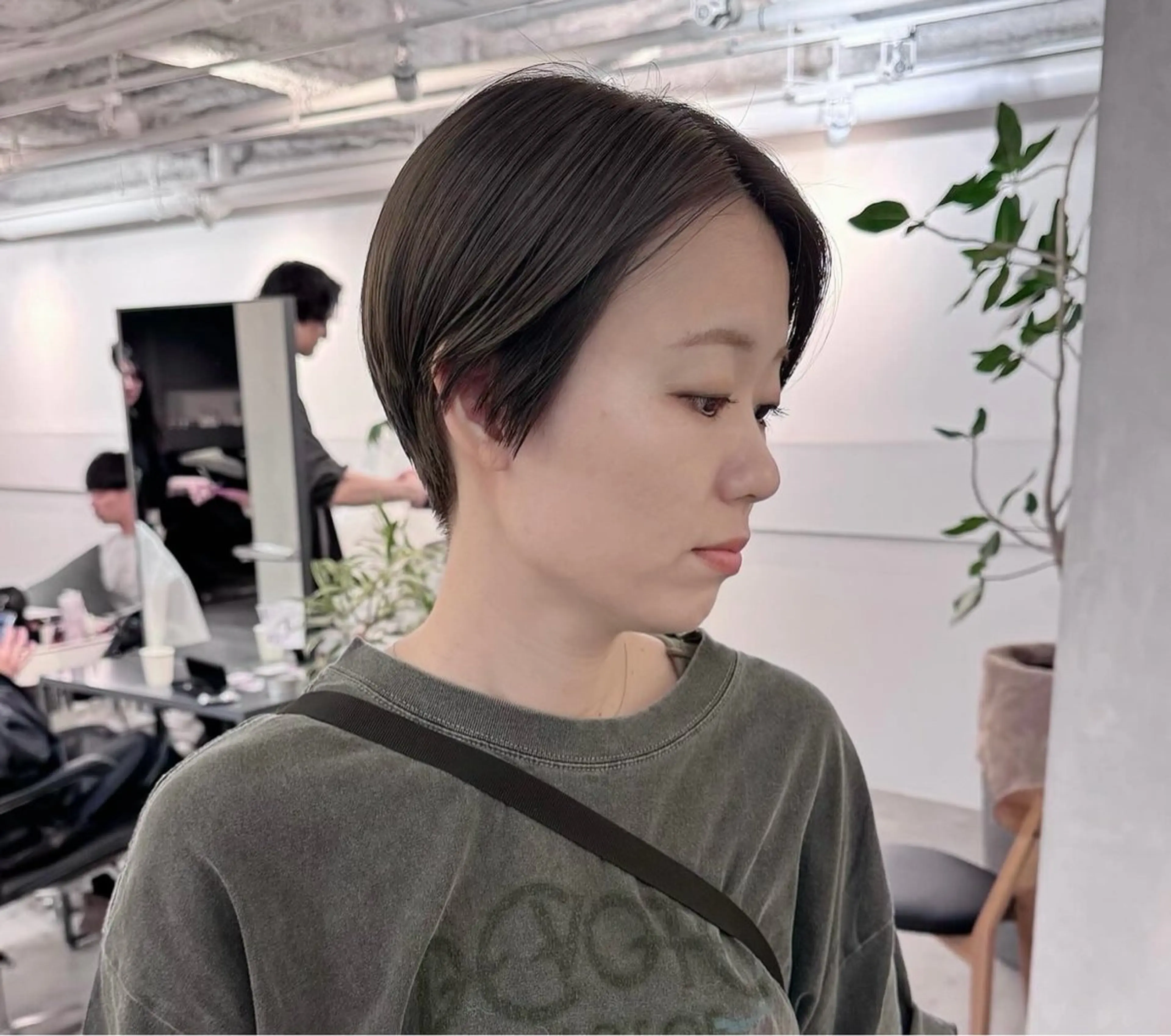 ショート カット ヘアカラー トリートメント カット特化 /BLUET/新宿のヘアスタイル
