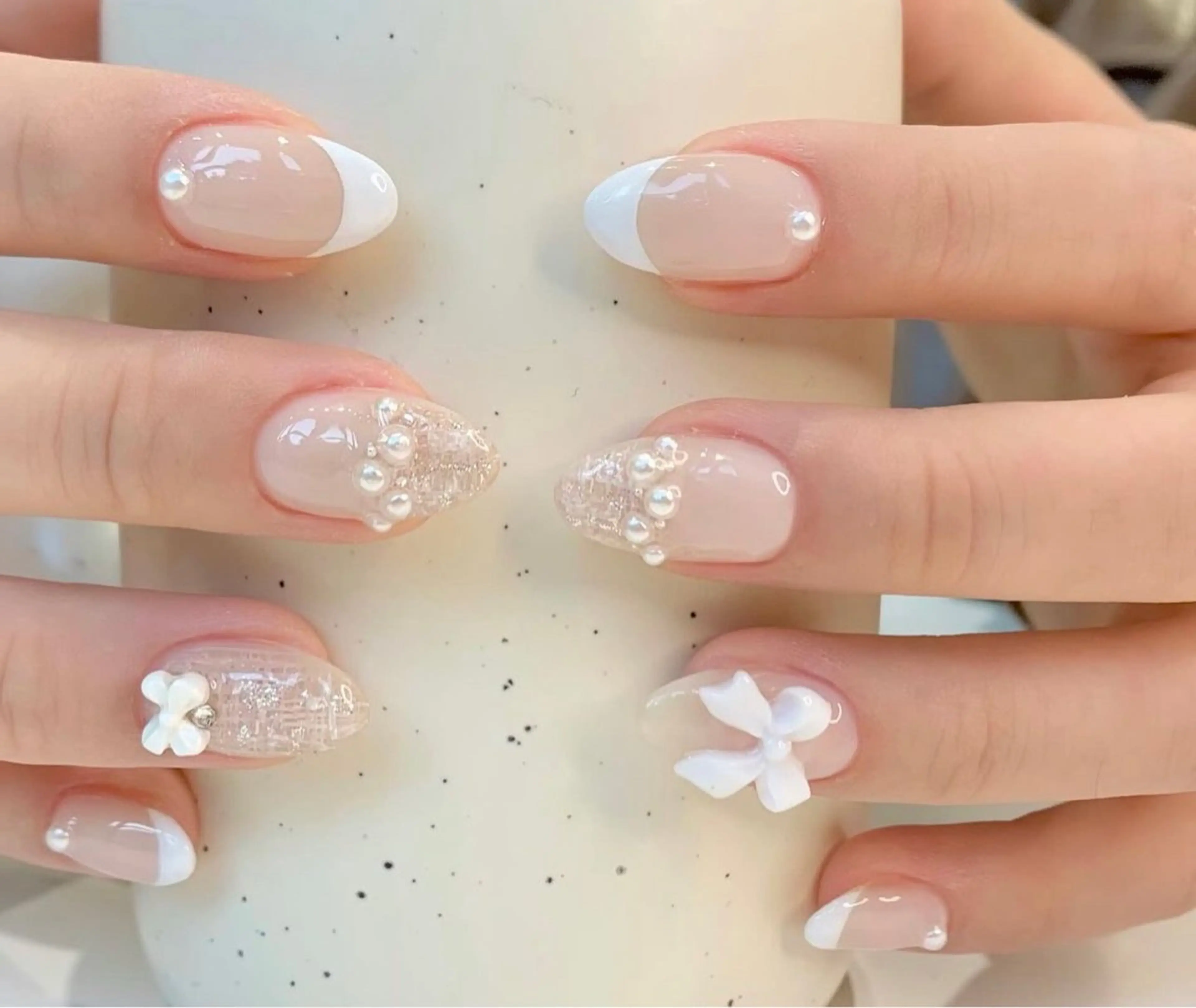 ミディアム nina beautyのネイルデザイン