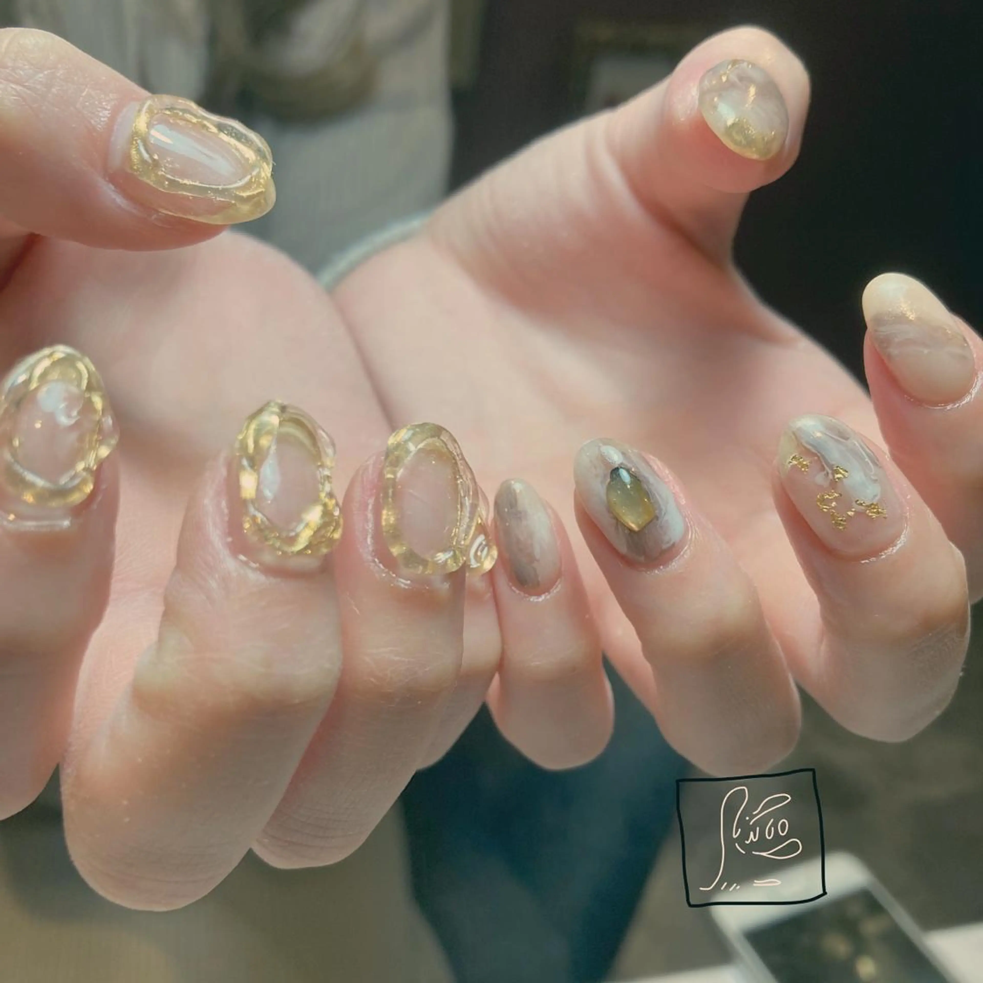 ネイル ハンドネイル hamaguchi licoのネイルデザイン