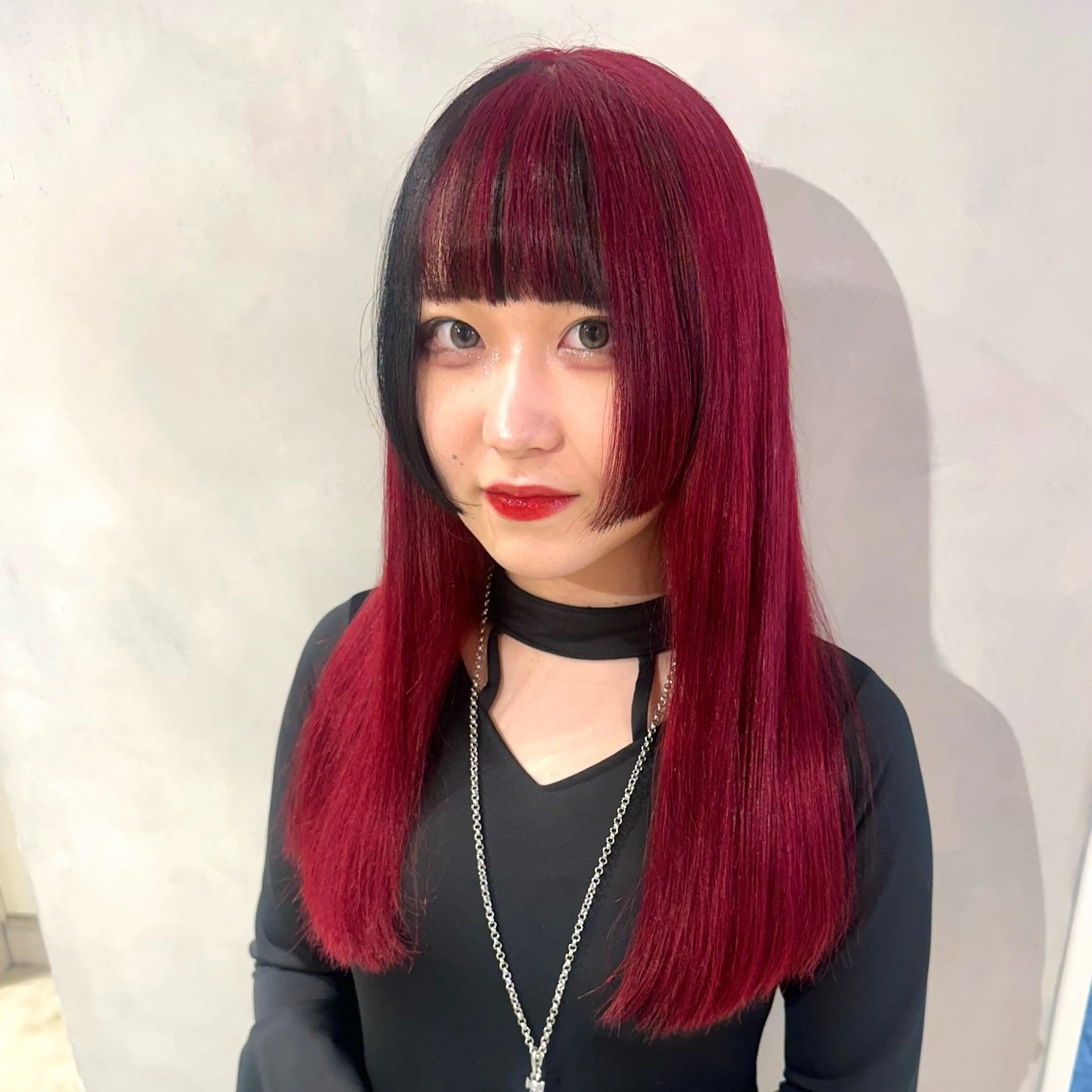 ロング カラー カット ヘアカラー トリートメント デザインカラー/パー マ🦖外岡咲希🦖のヘアスタイル