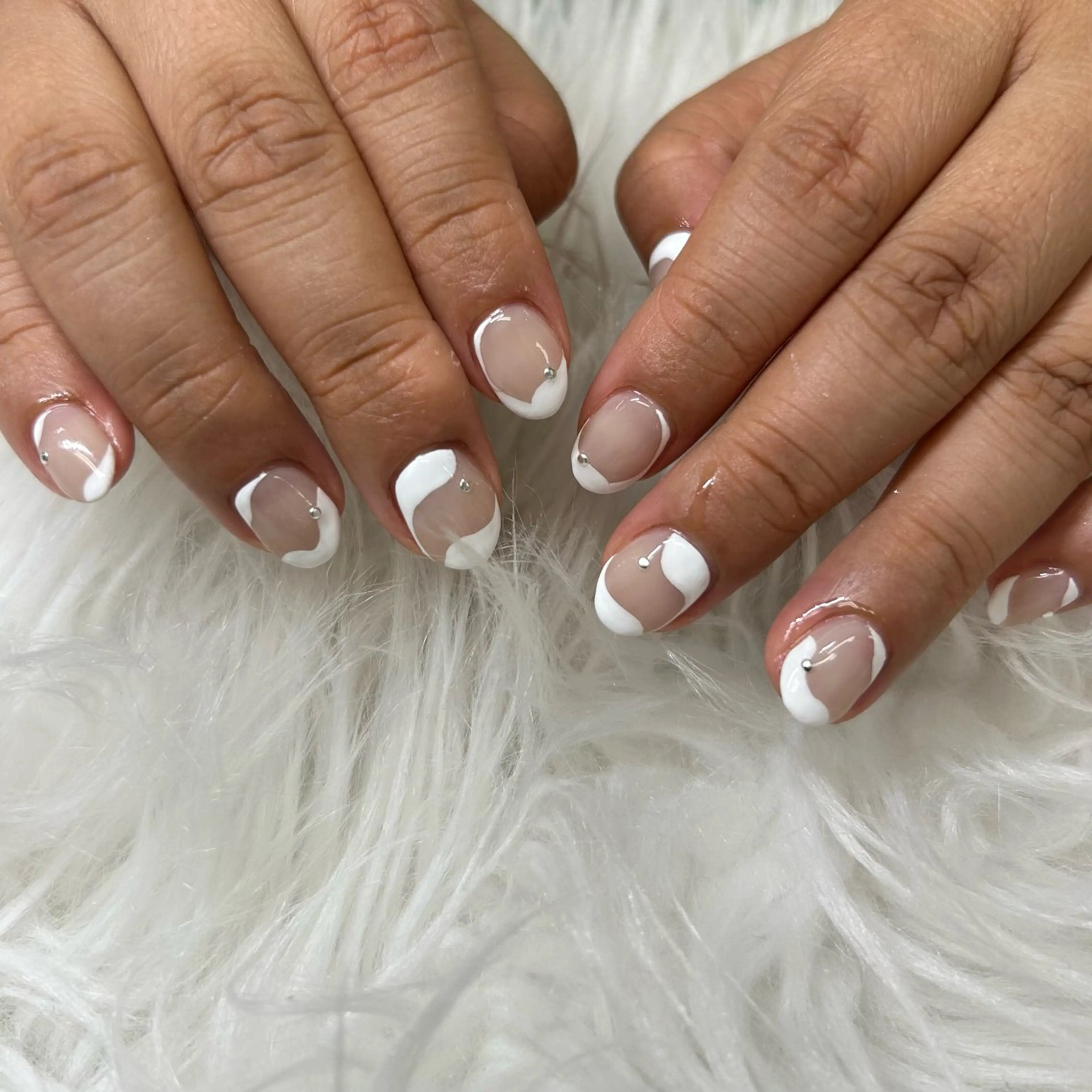 ミディアム ハンドネイル nail salon chai Asakaのネイルデザイン