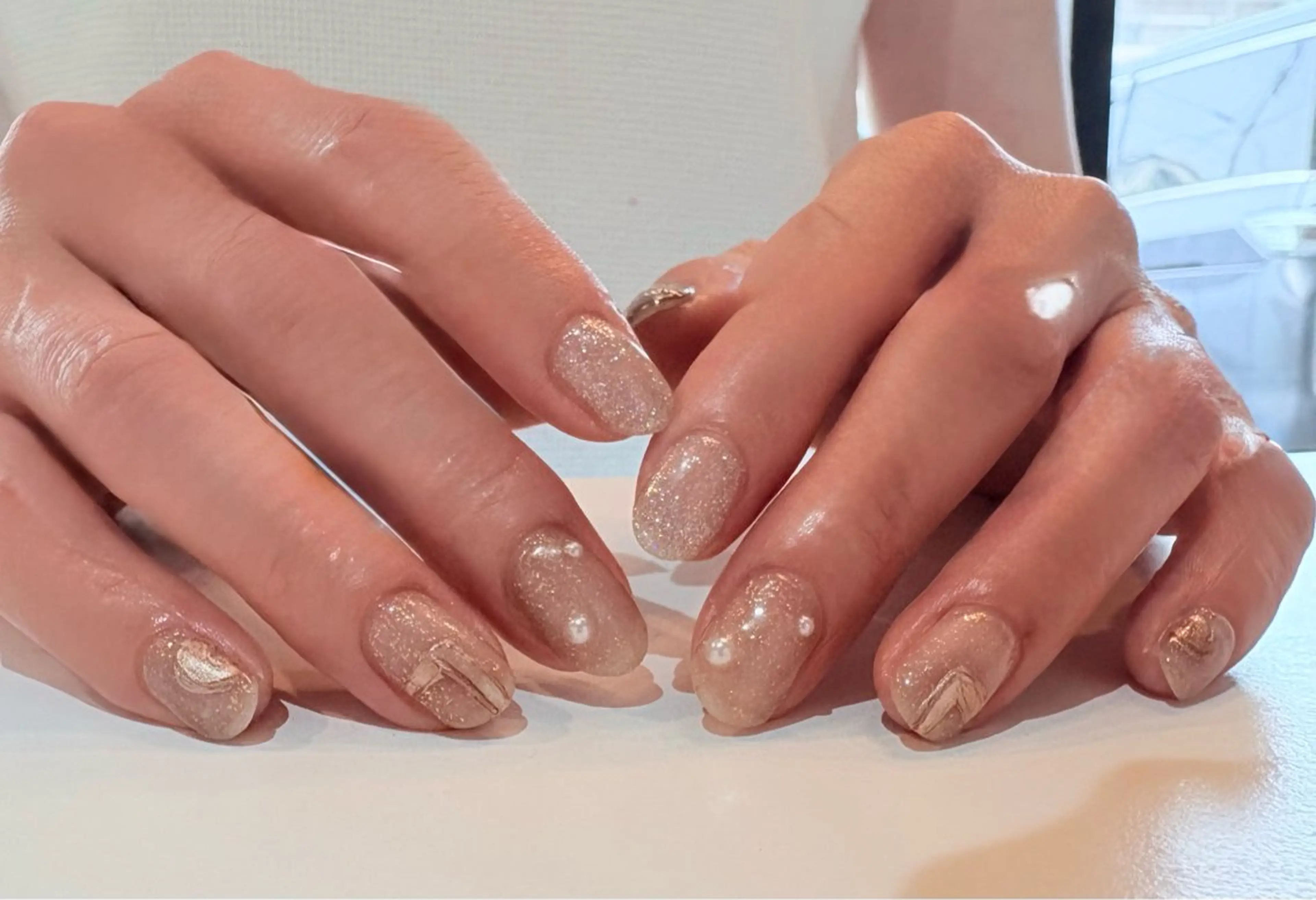 ⚪︎monthly design🥨月替わりデザイン(オフ時間30分プラスです)の写真