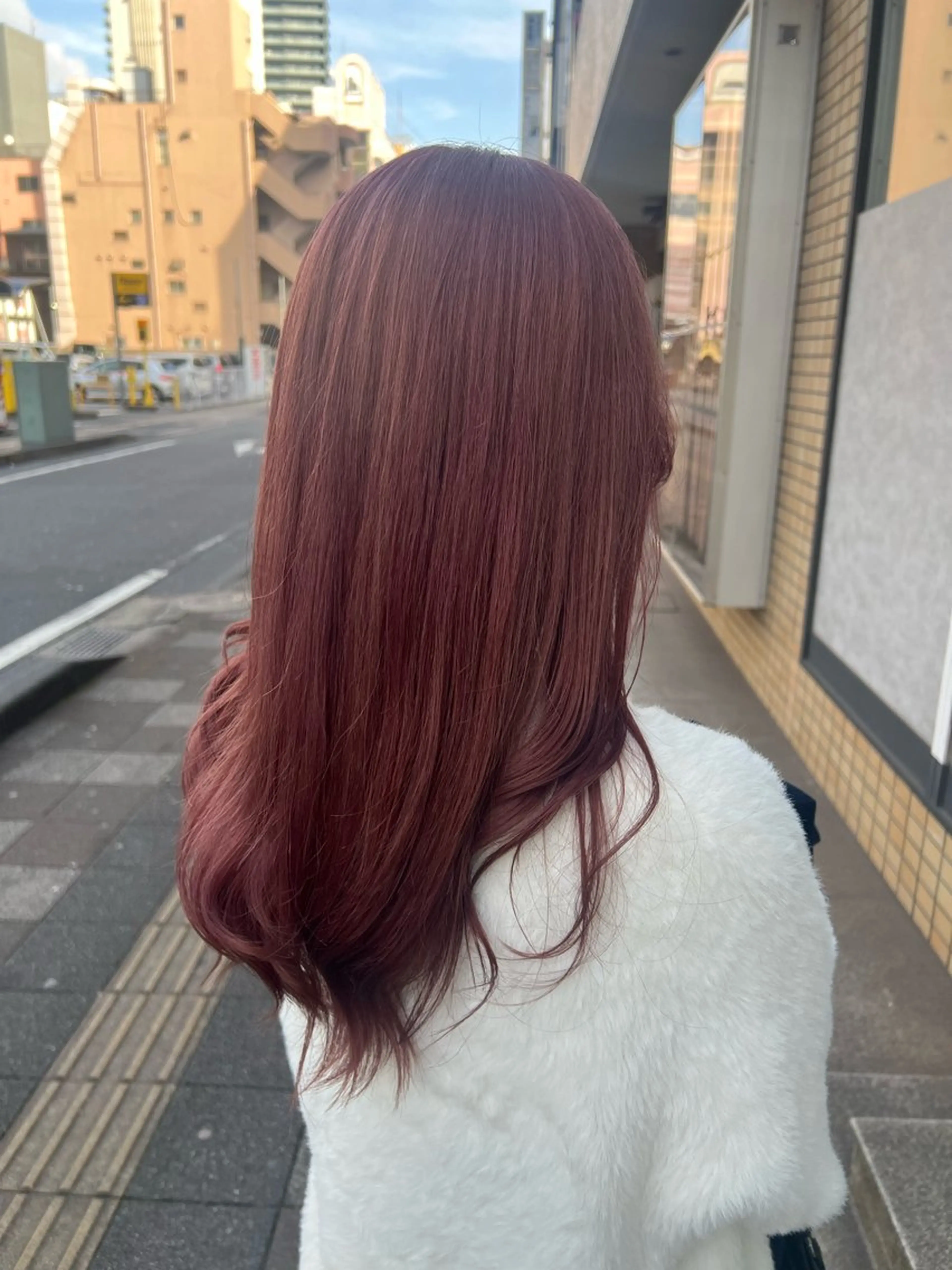 セミロング カット ヘアカラー トリートメント yuuna. 🪽のヘアスタイル