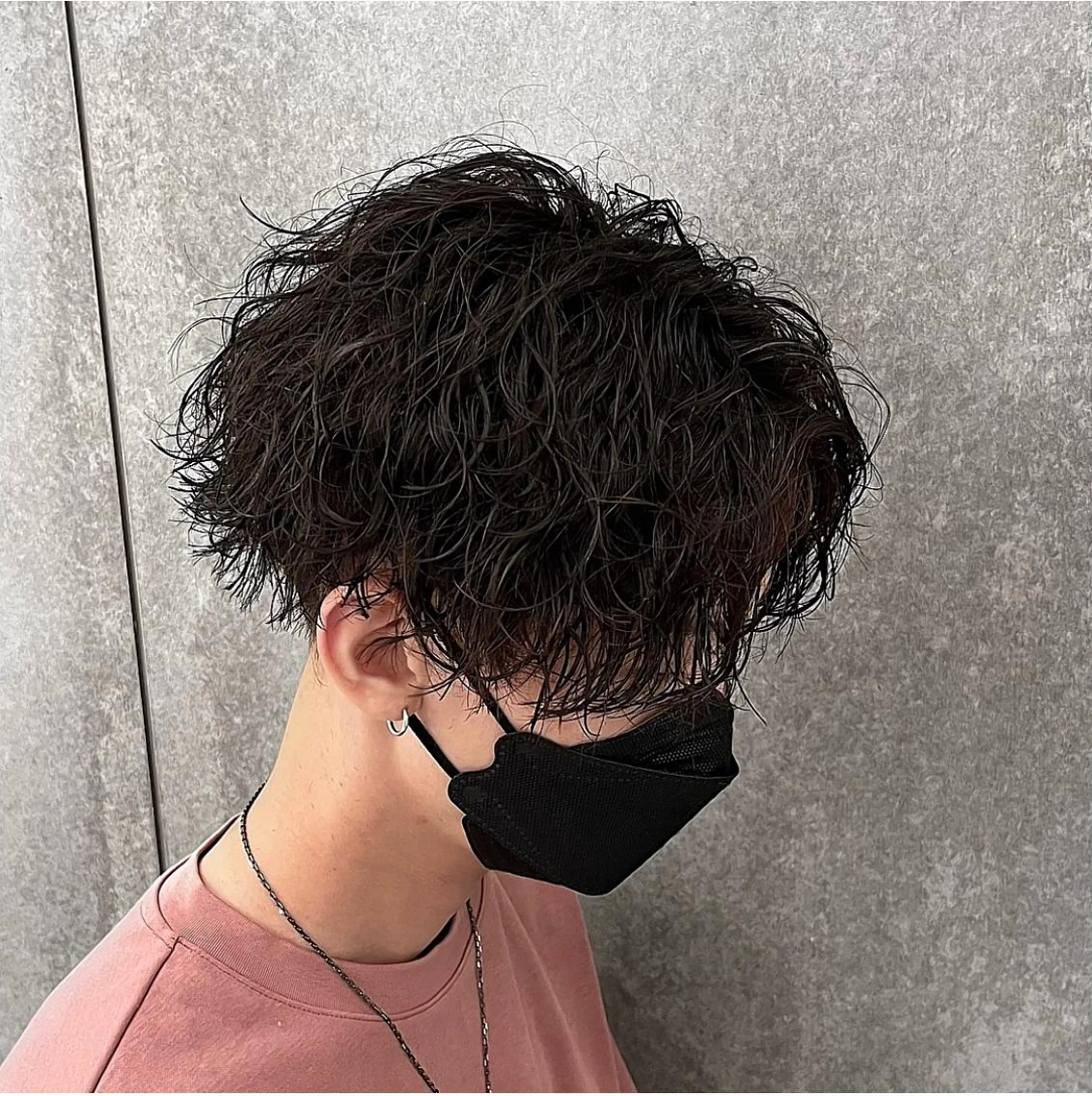 ミディアム パーマ メンズ 瀧野 翔吾【メンズ特化】のヘアスタイル