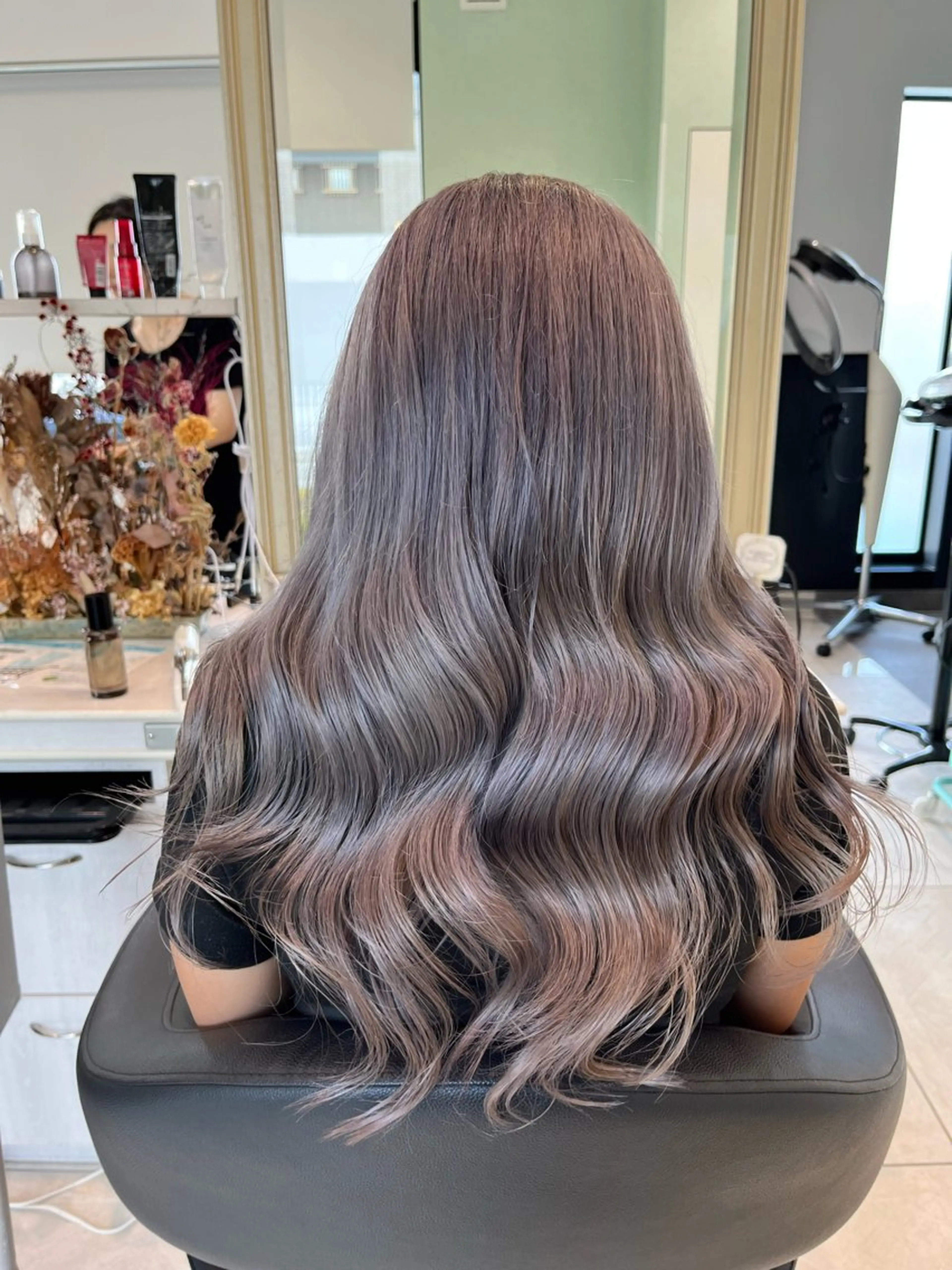 ロング カラー ヘアカラー トリートメント 上尾/ママ美容師🫧 𝐌𝐞𝐢のヘアスタイル