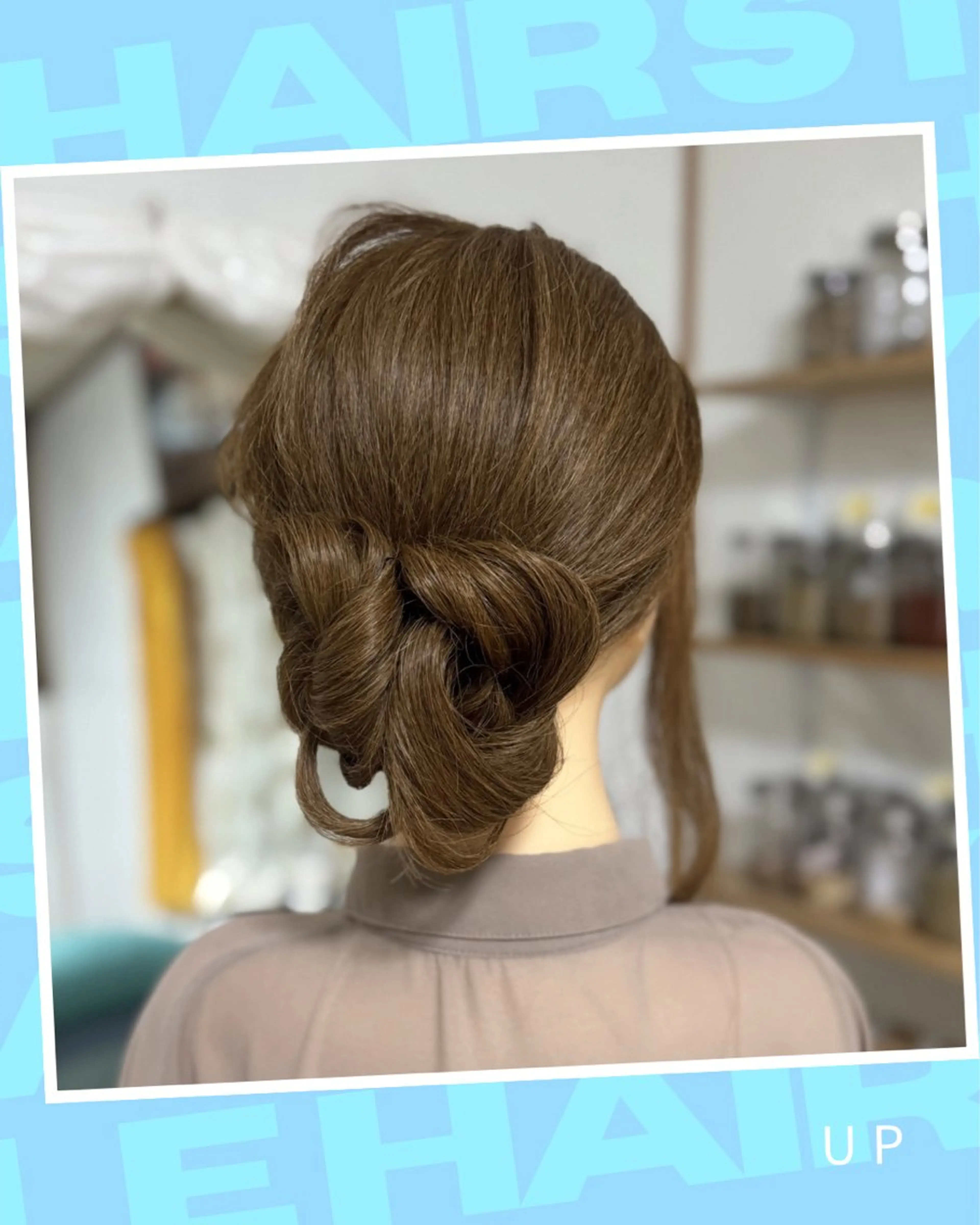 セミロング ヘアアレンジ ハーフアップ Yamauchi natsumiのヘアスタイル