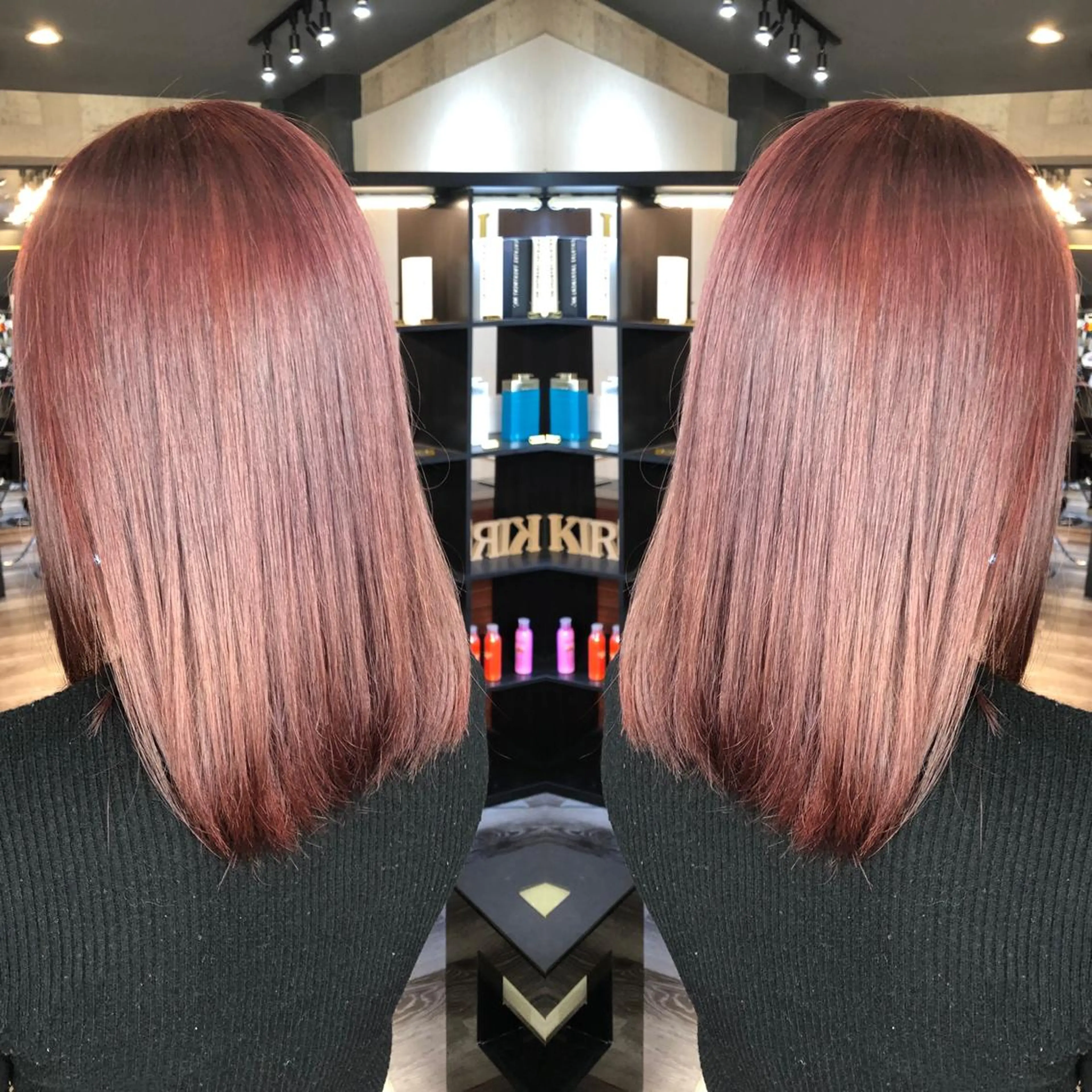 セミロング KIRA✩.*˚小川 仁美のヘアスタイル