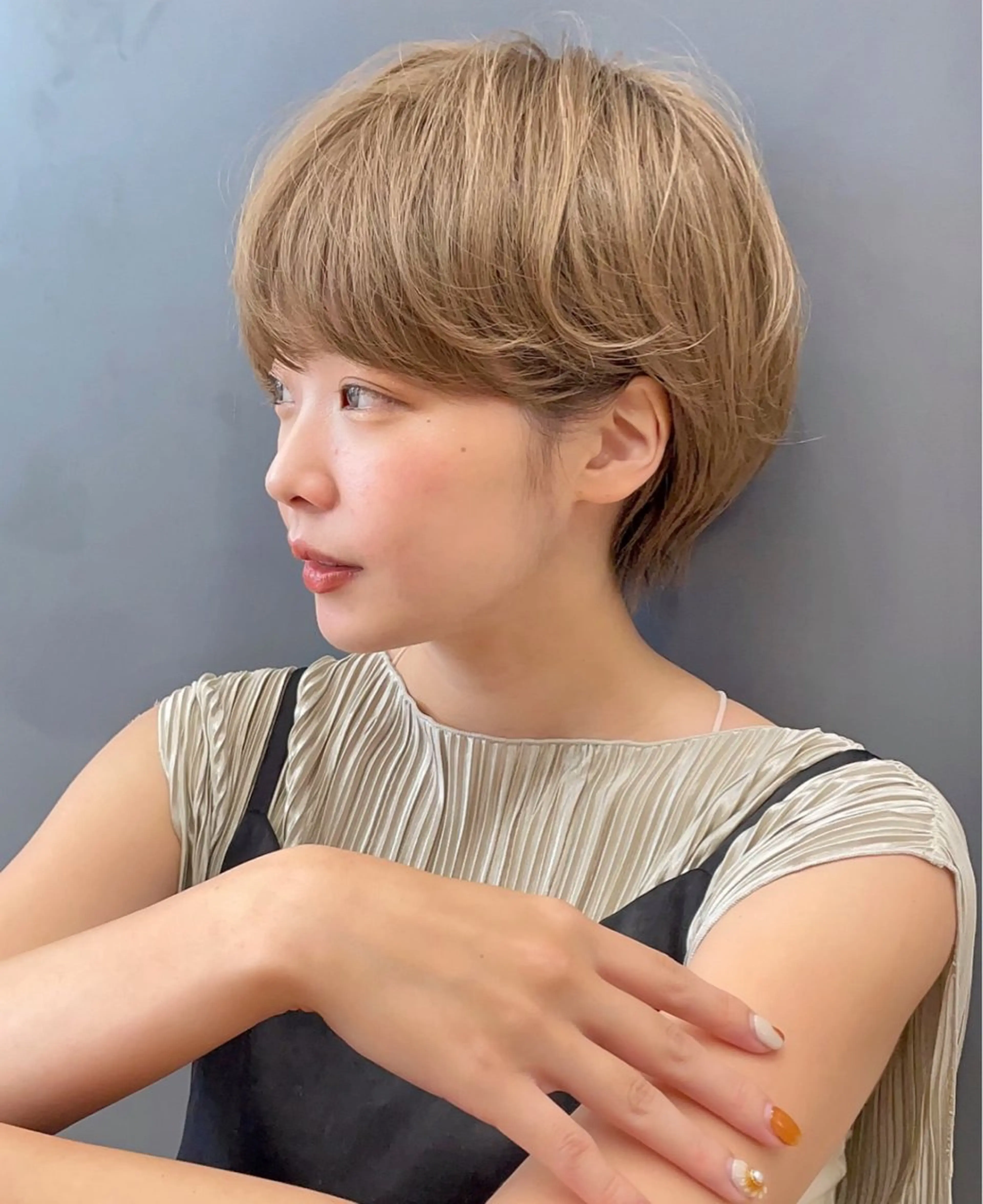 ショート 重里 瑠花のヘアスタイル