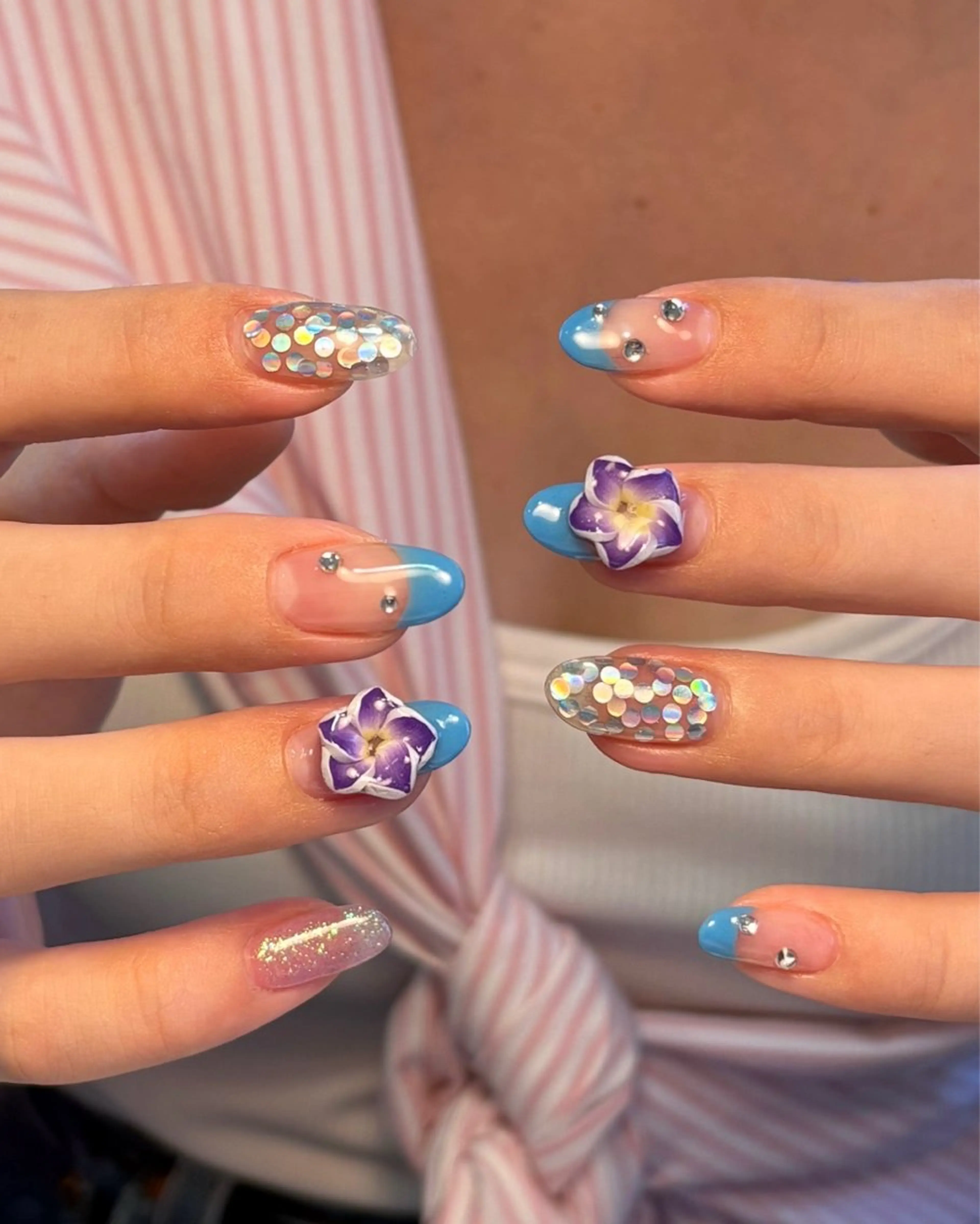 ネイル ハンドネイル ヘアアレンジ /ネイル/美波のヘアスタイル