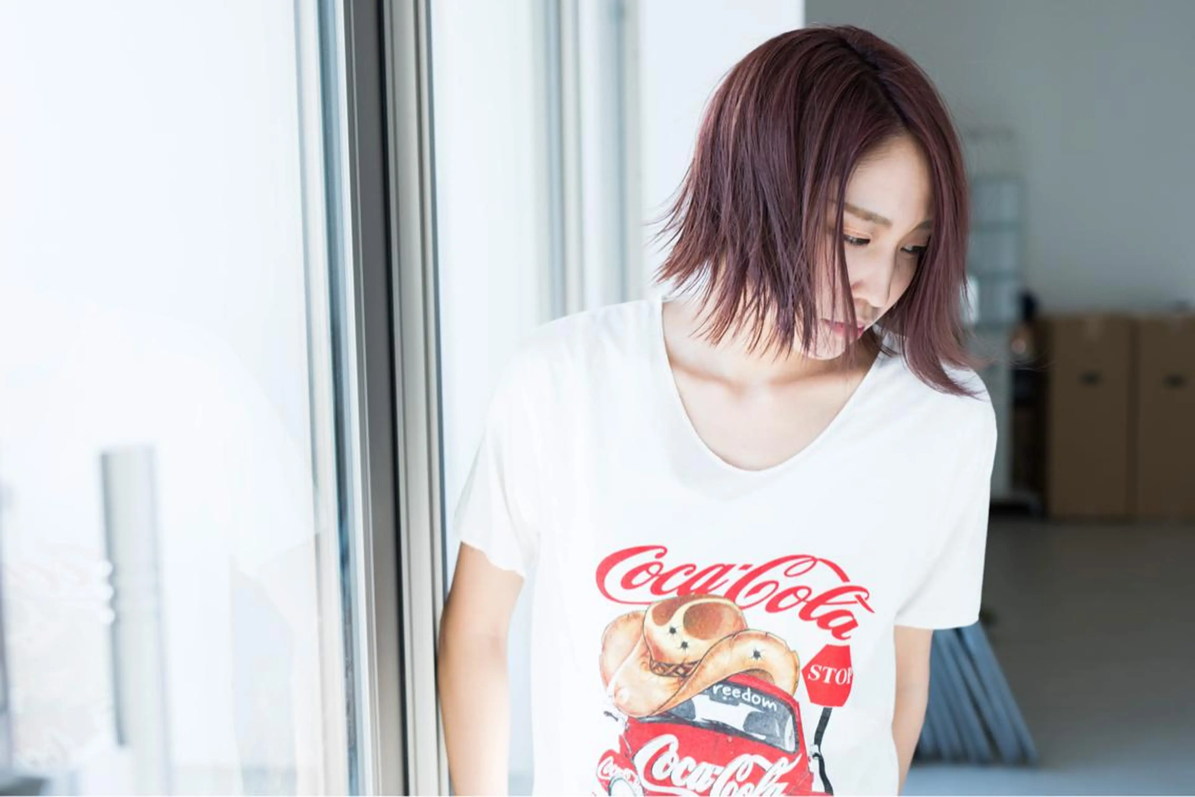 ショート カラー 小野 和摩のヘアスタイル