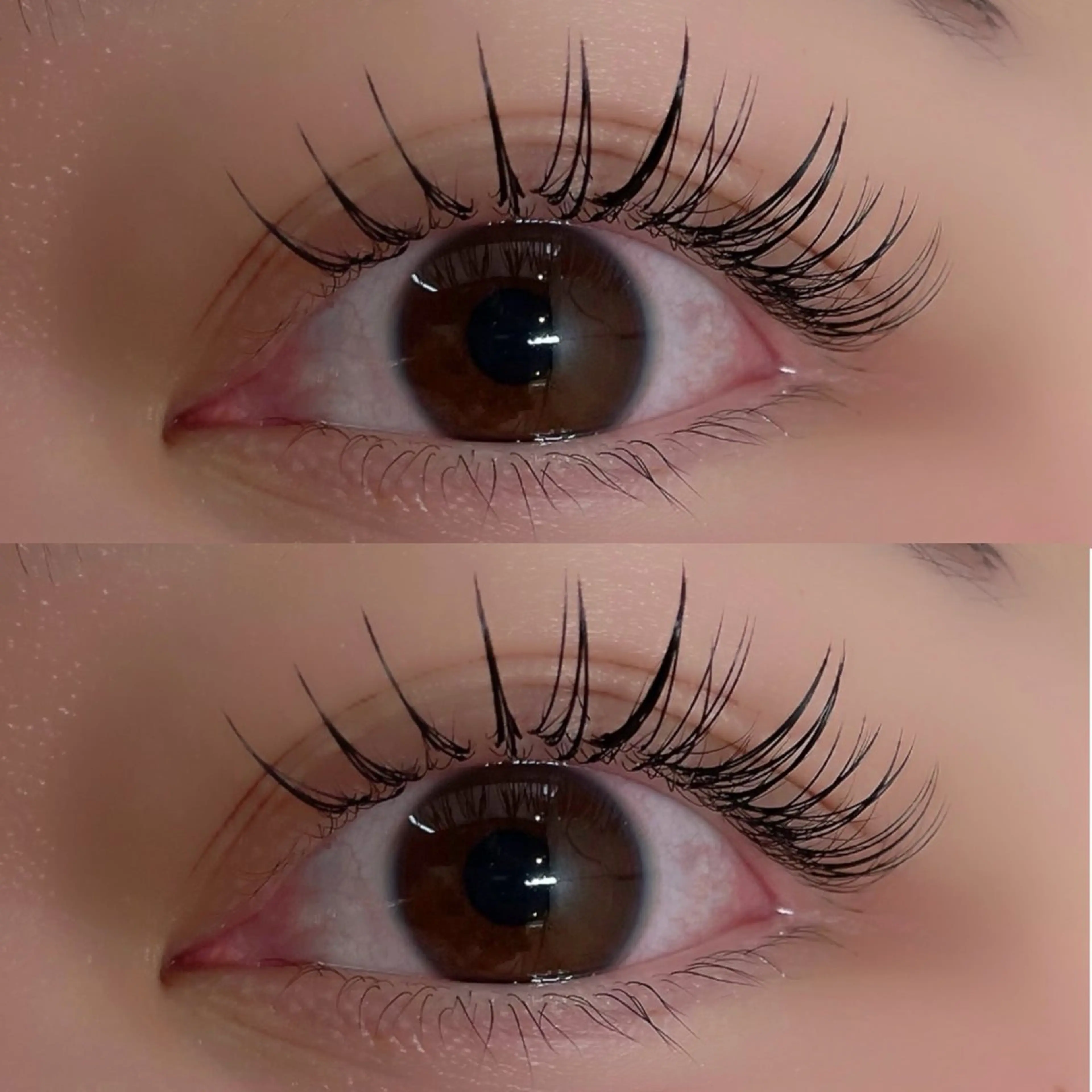 マツエク・マツパ フラットラッシュ EYELA Mizukami❄️のマツエク・マツパデザイン