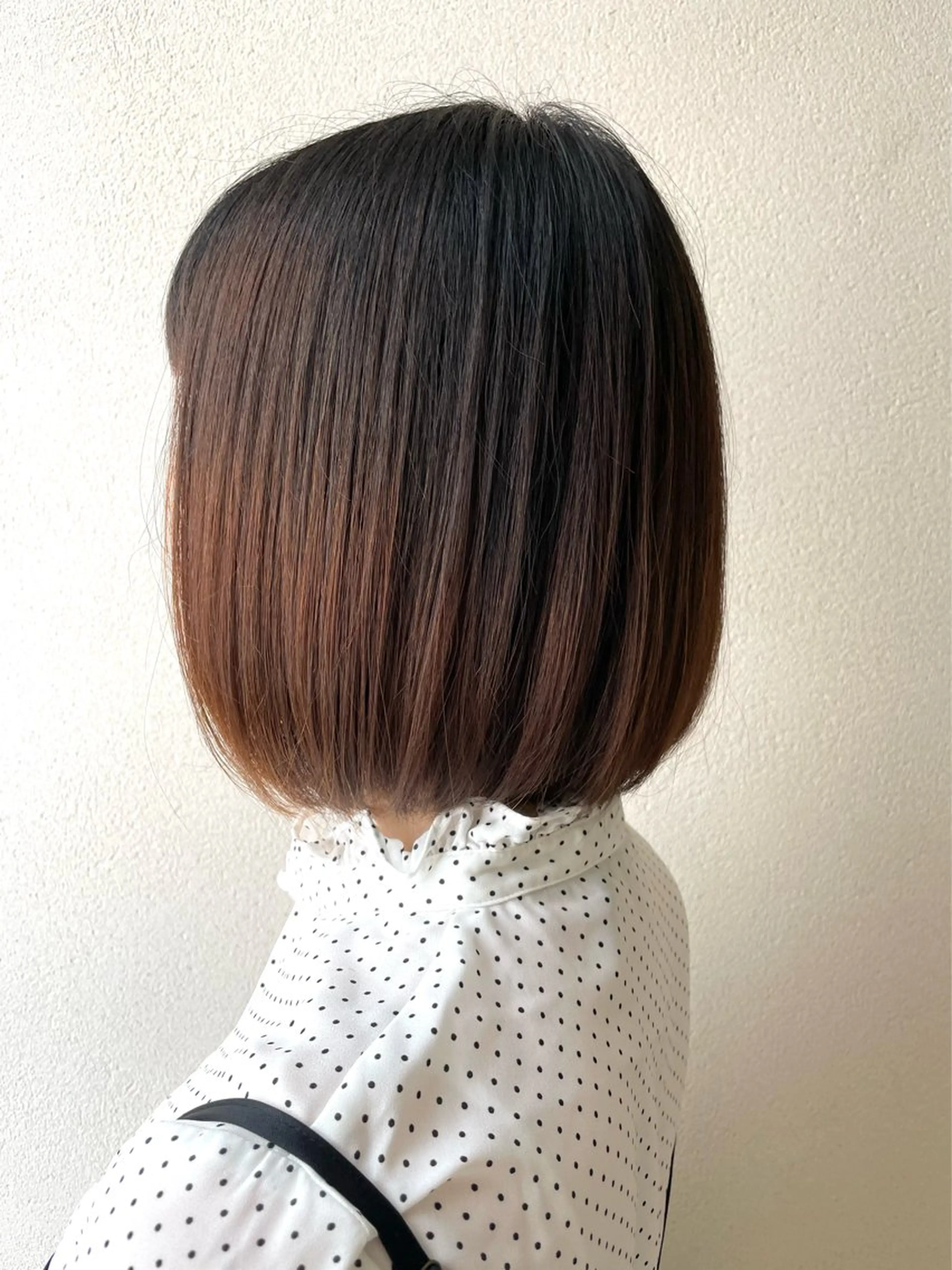 ショート ボブ 沢田 瞳のヘアスタイル