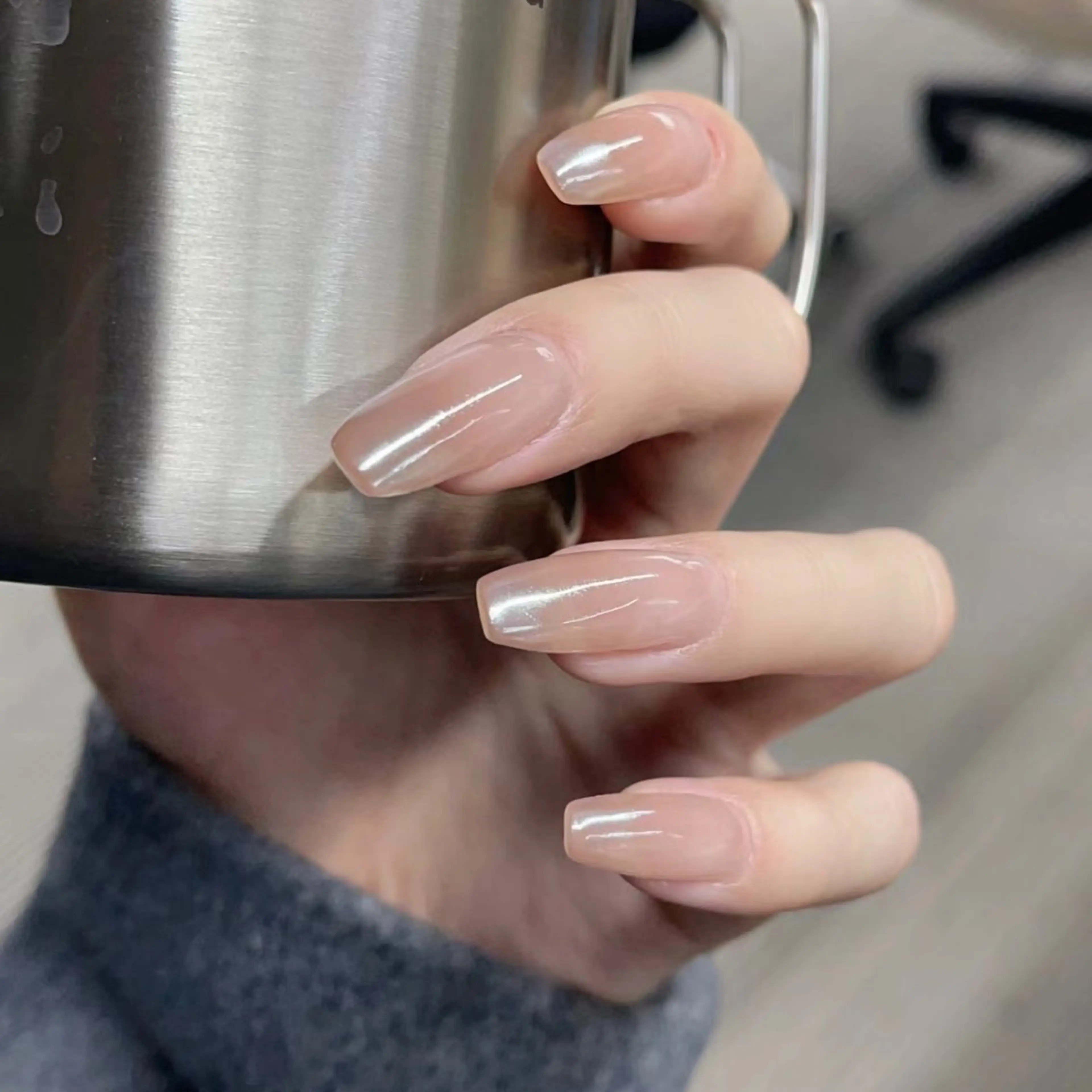 ✨ミラーネイル✨➕ドライケア➕オイル➕ハンドクリーム【オフ代別料金】の写真