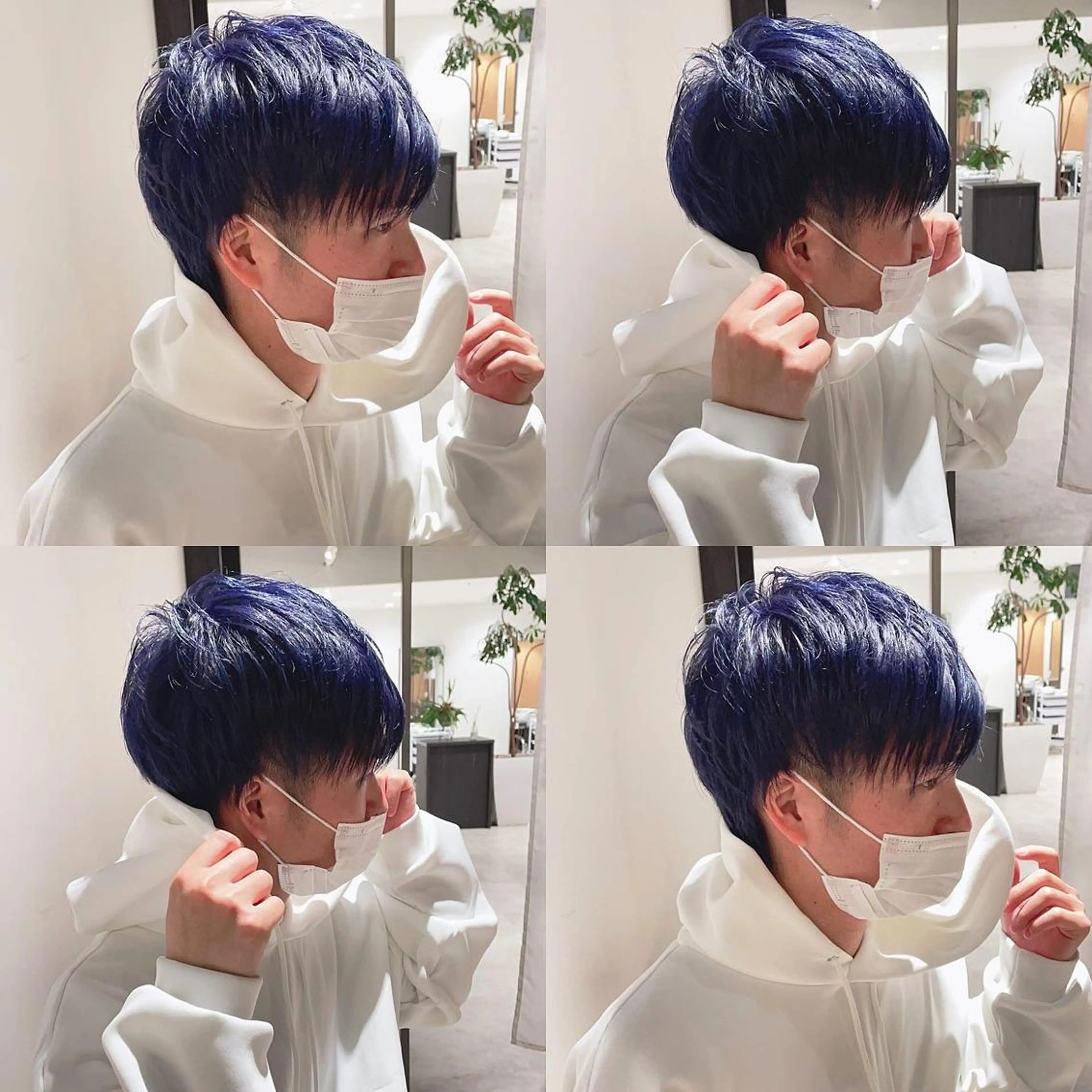 カラー メンズ トリートメント 渋谷:インナーカラー ／🍒エリカ🍒のヘアスタイル