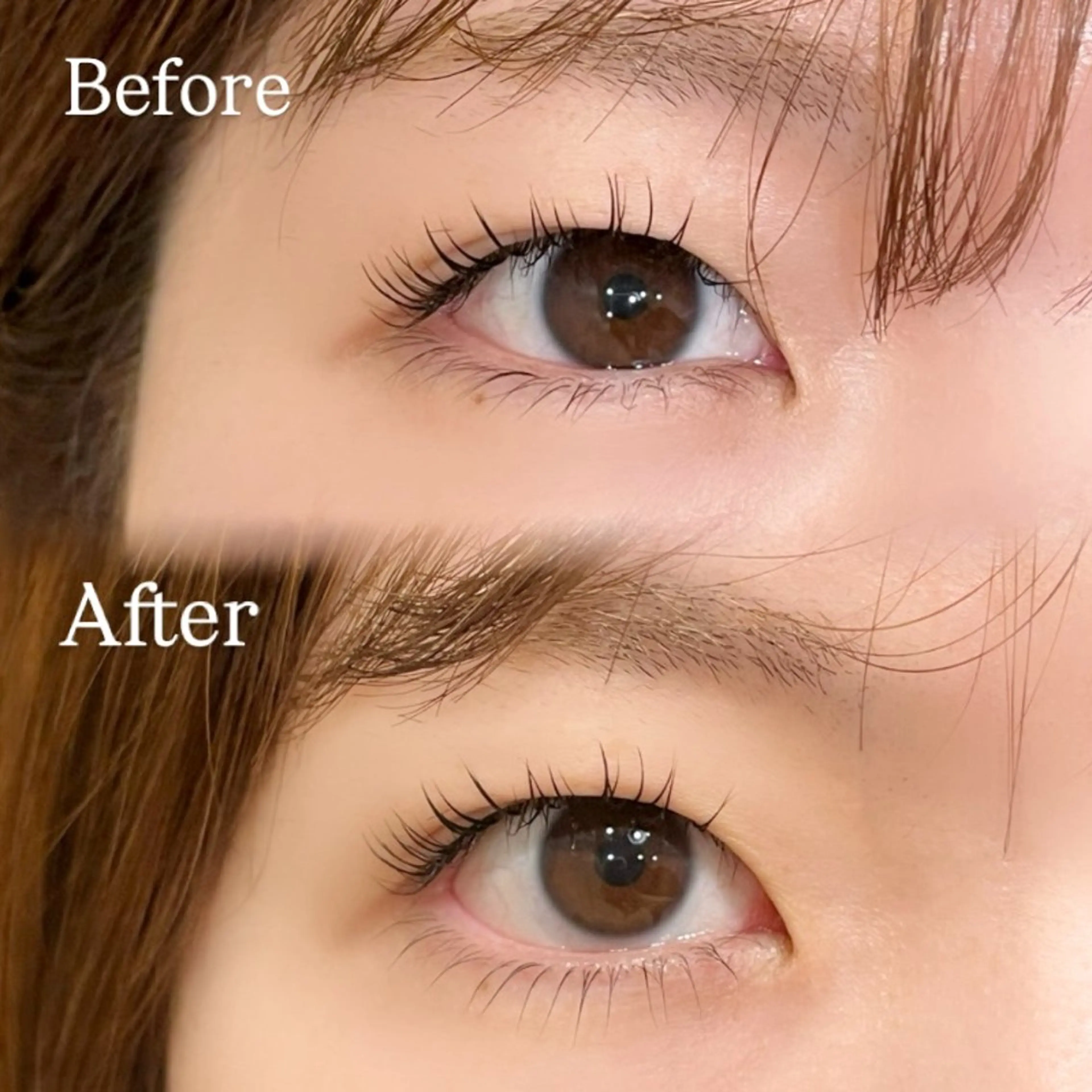 マツエク・マツパ まつげパーマ 下まつげエクステ flat フラットのマツエク・マツパデザイン