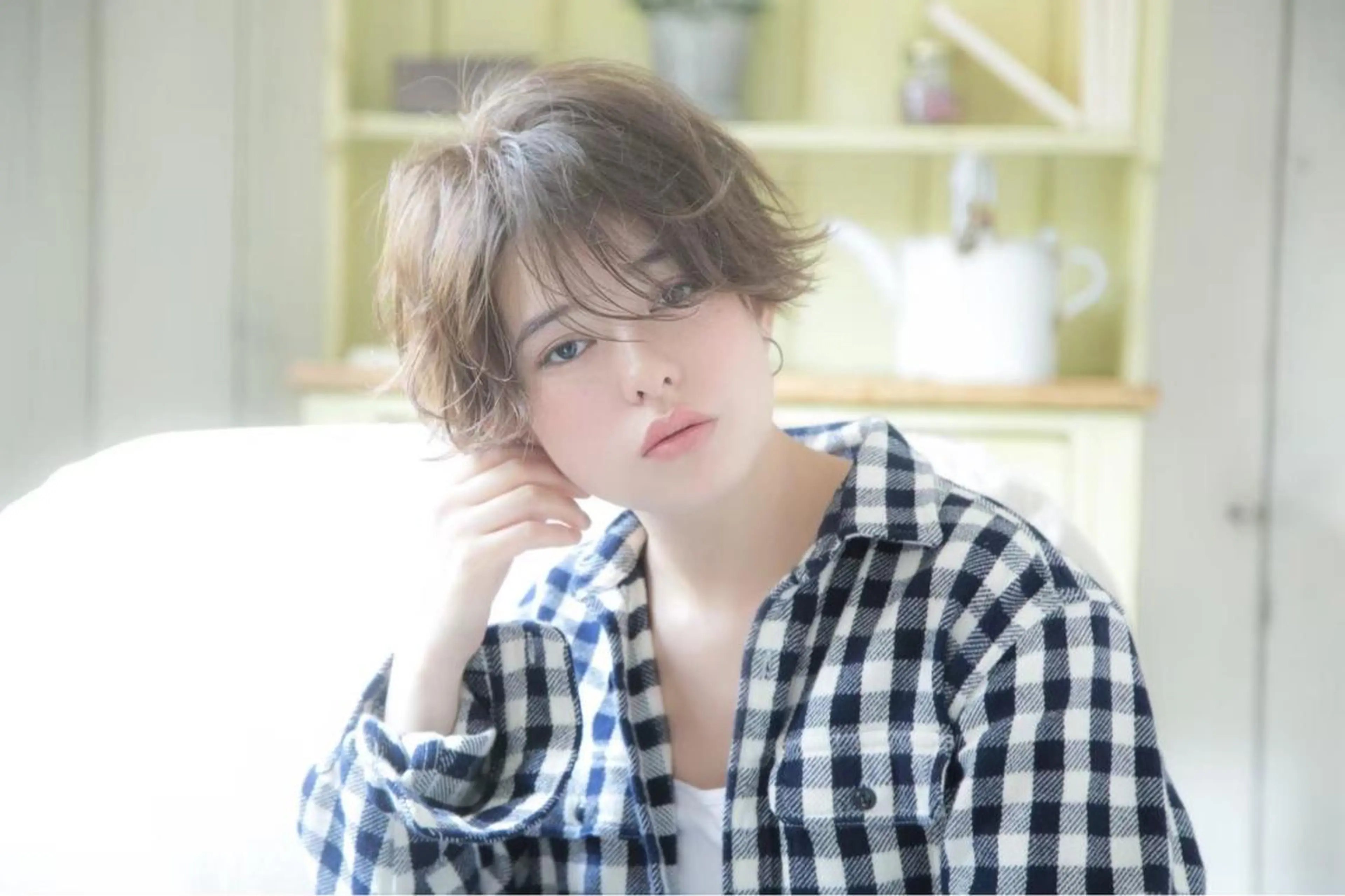 ショート 林 飛夕也のヘアスタイル