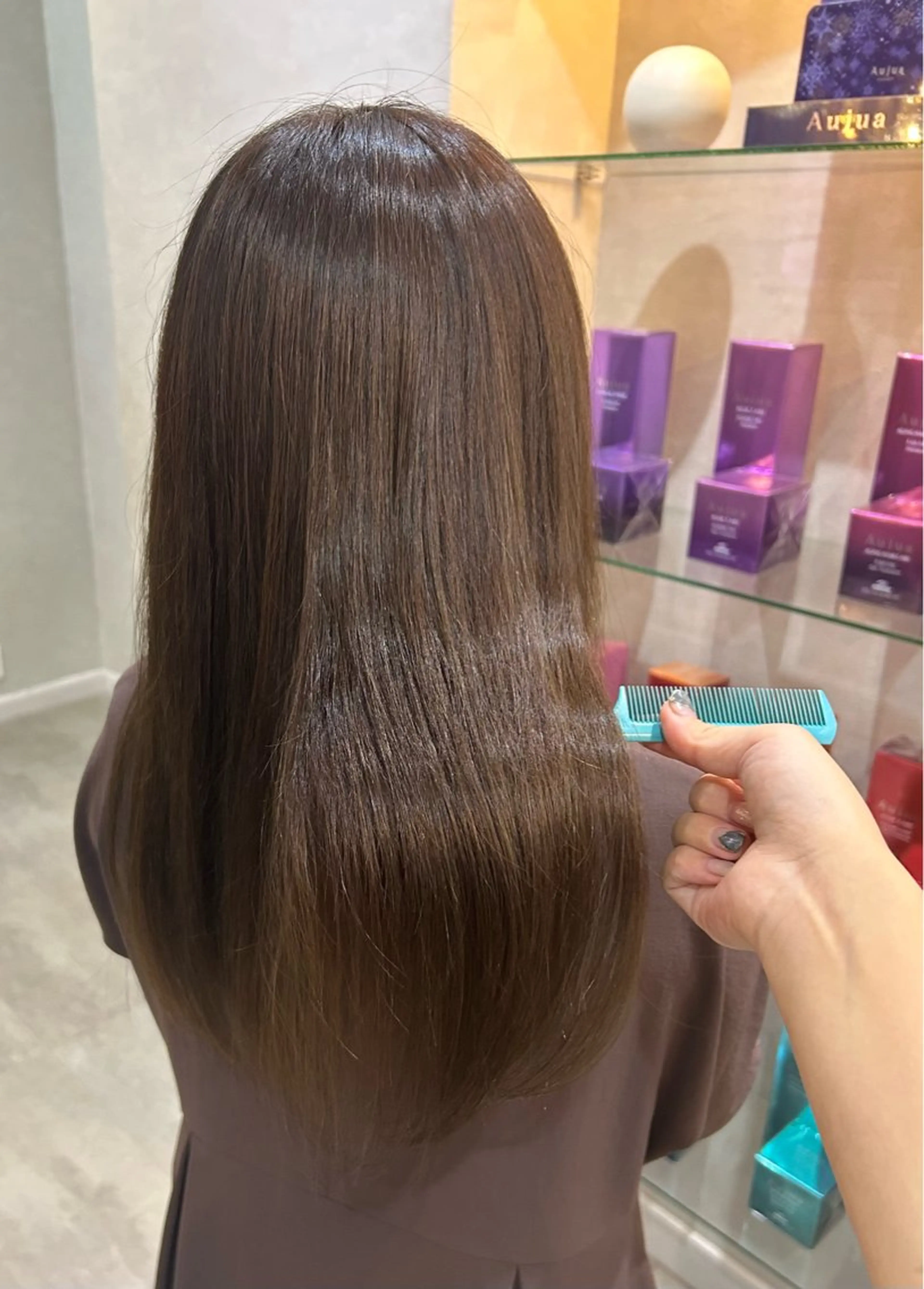 ロング カラー カット ヘアカラー トリートメント 💠 AYAKA💠のヘアスタイル