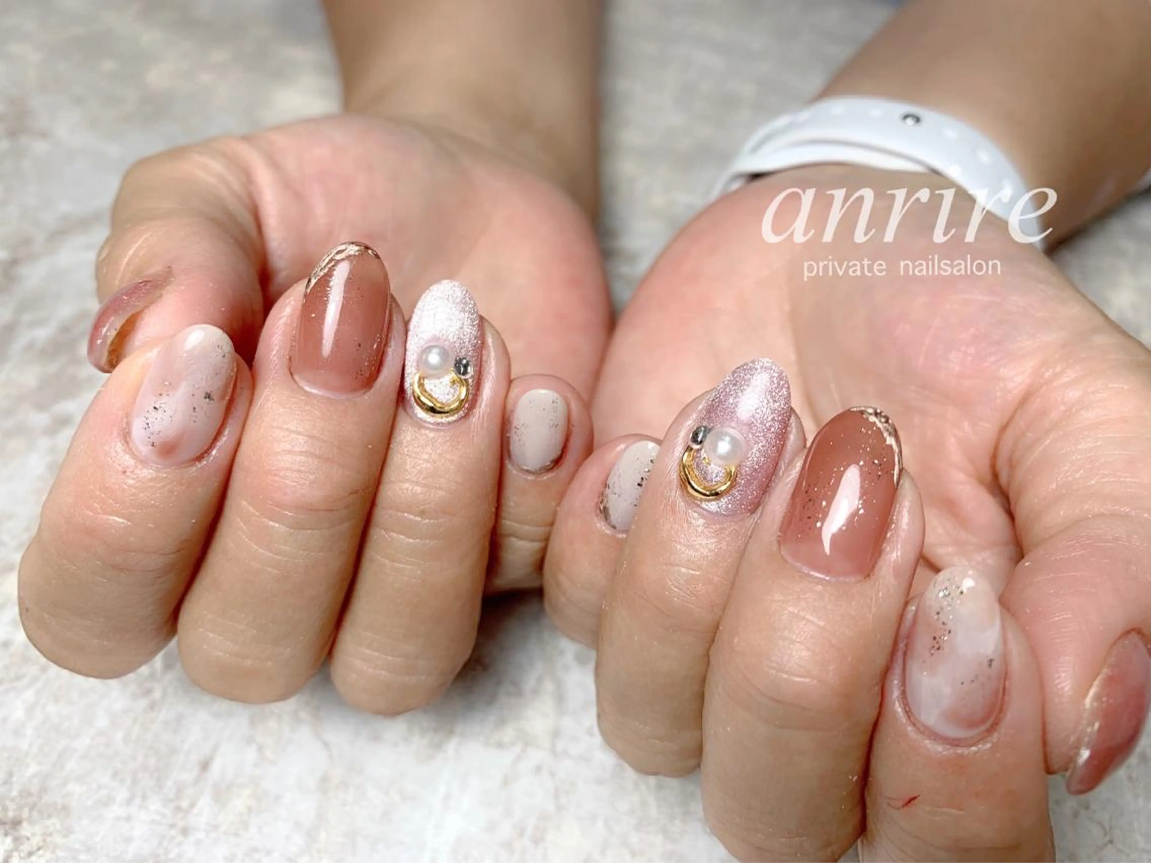 ネイル ハンドネイル nail salon anrire〜アンリール〜所属・nailsalon anrireのネイルデザイン