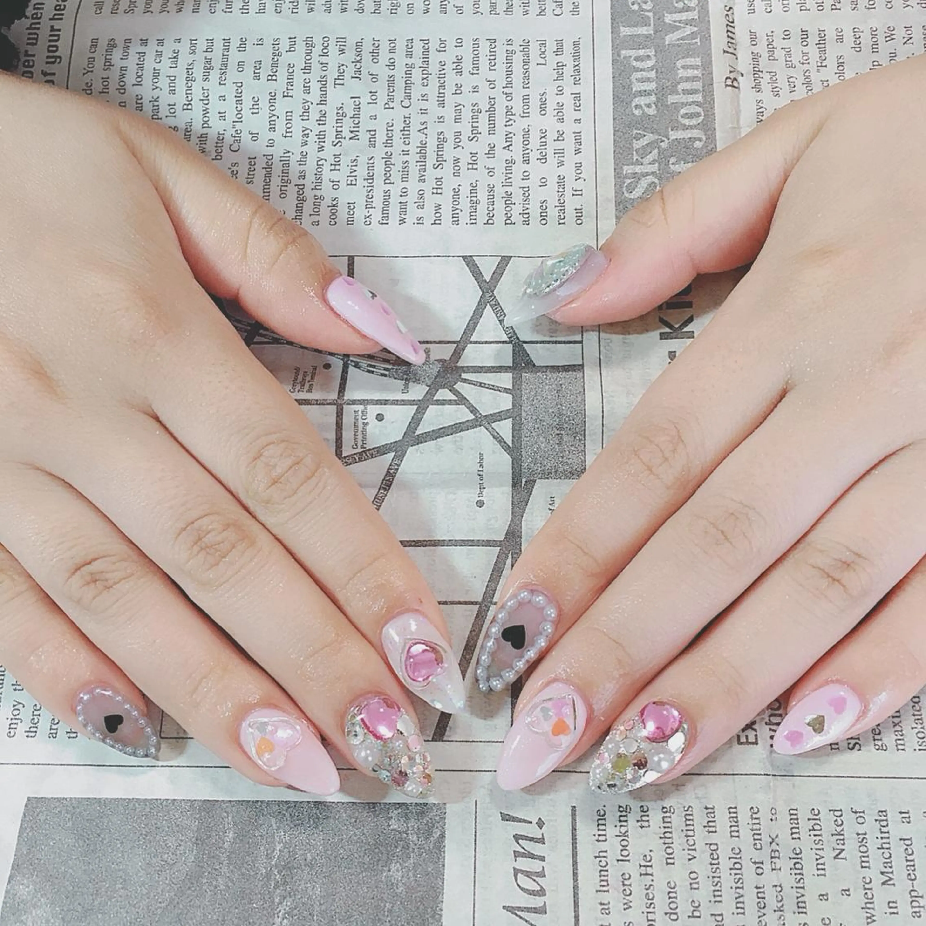 ネイル ハンドネイル ハンドケア 森山 舞のネイルデザイン