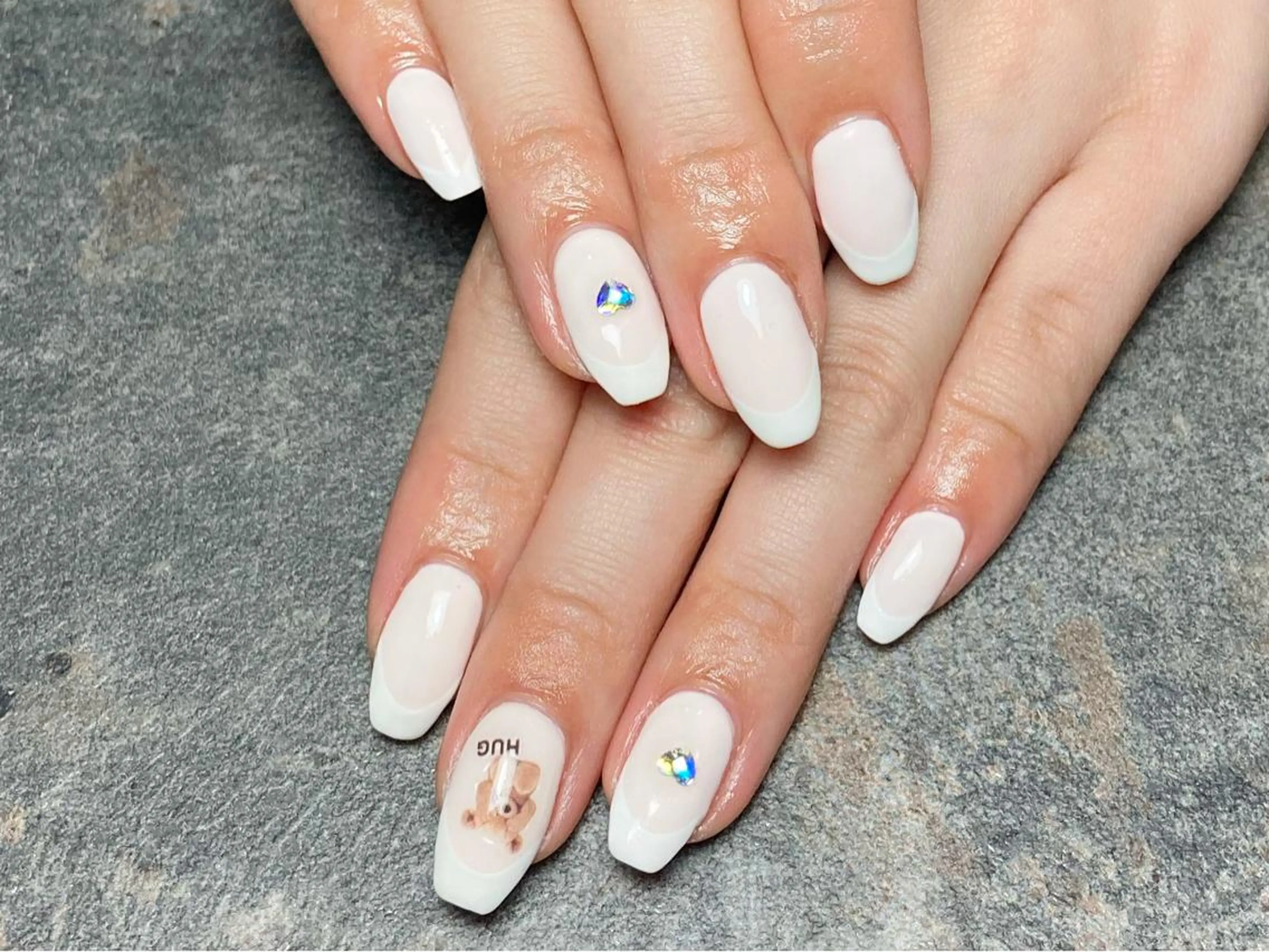 ネイル フレンチネイル ハンドネイル NailSalon liberのネイルデザイン