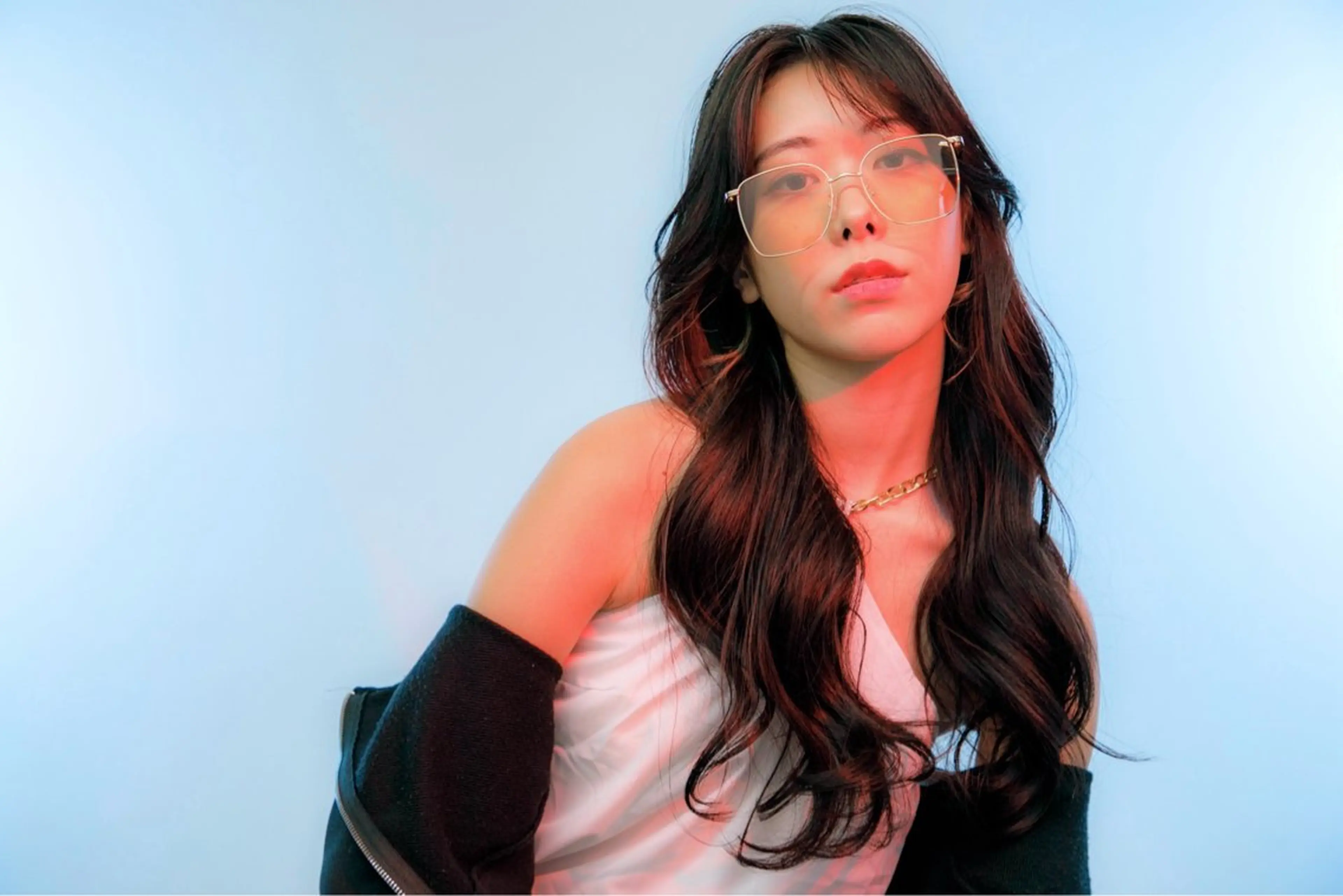 ロング カラー カット ヘアカラー トリートメント 韓国ハッシュカット/ 新宿/髪質改善/岡崎のヘアスタイル