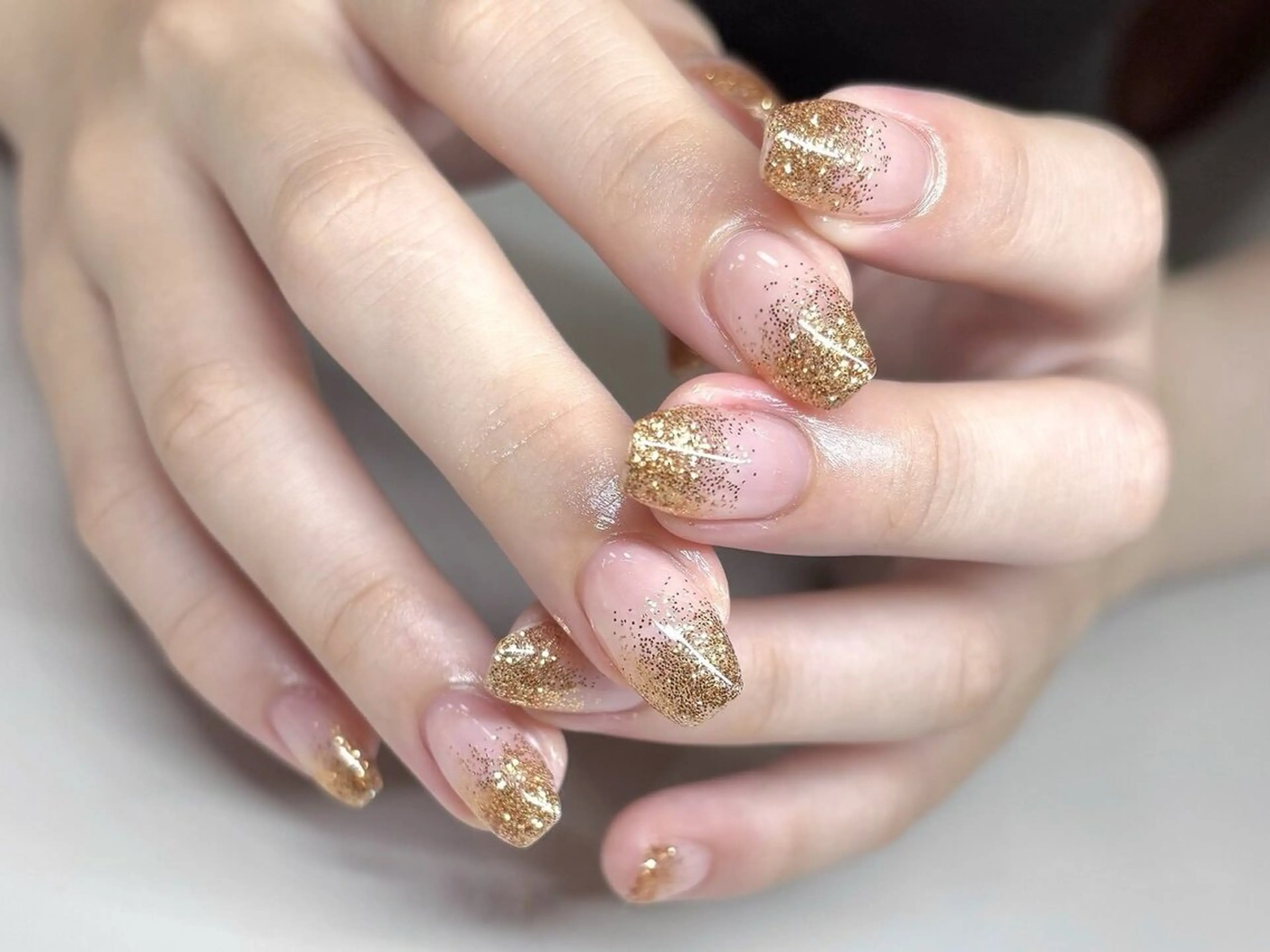 オフなしラメグラデーションの写真