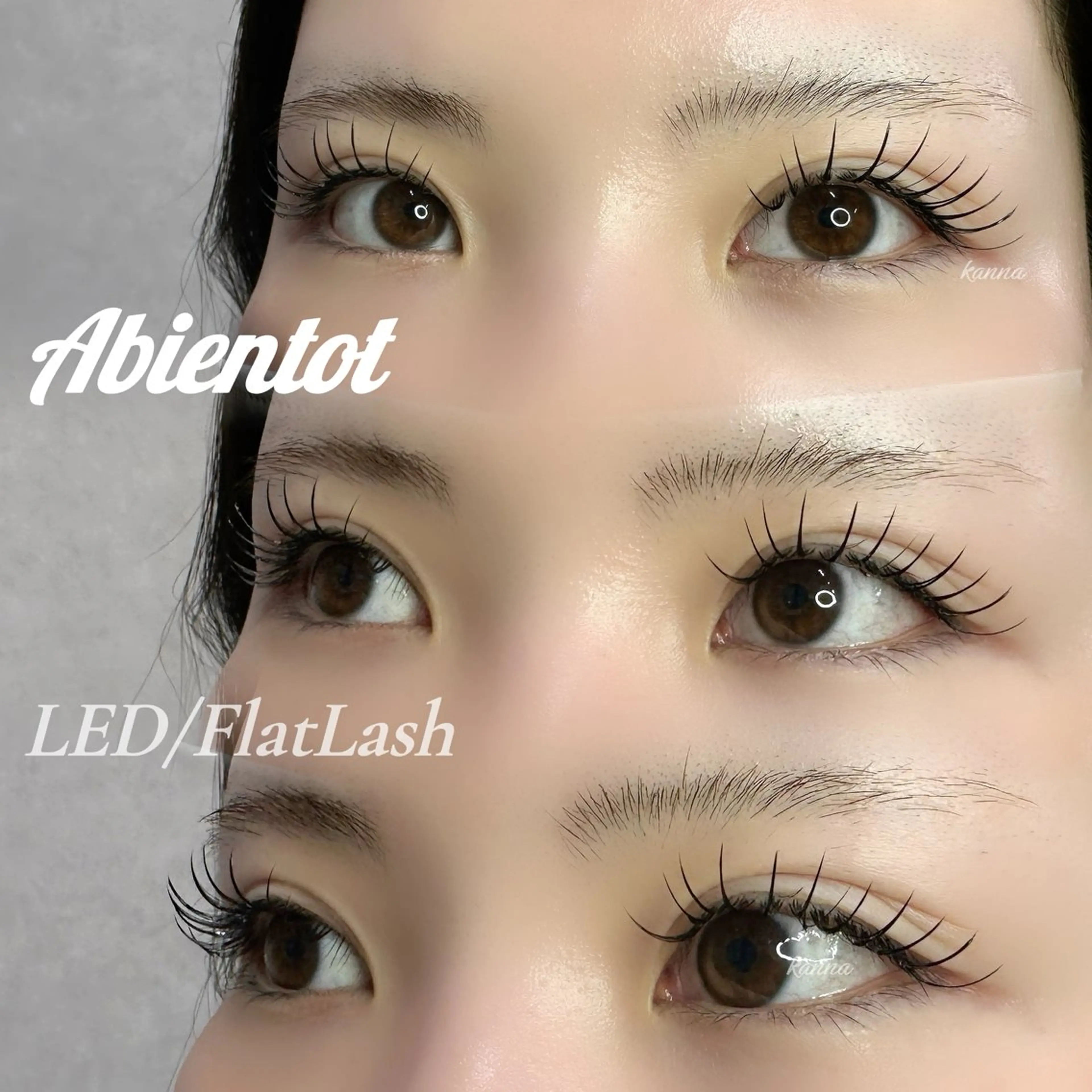 マツエク・マツパ Abientot Kannaのマツエク・マツパデザイン