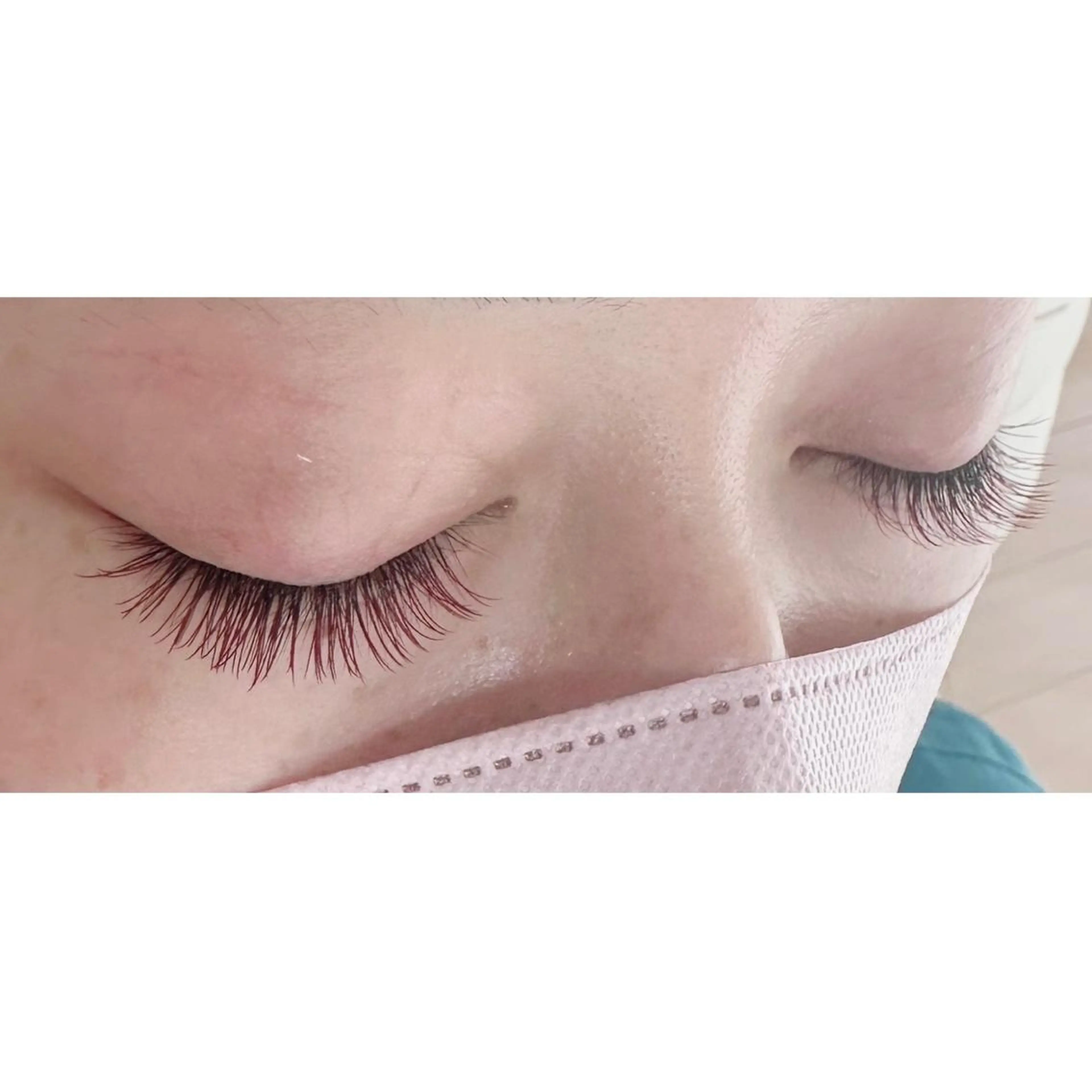 マツエク・マツパ Cカール フラットラッシュ マツエク Le'a永山 綾華のマツエク・マツパデザイン