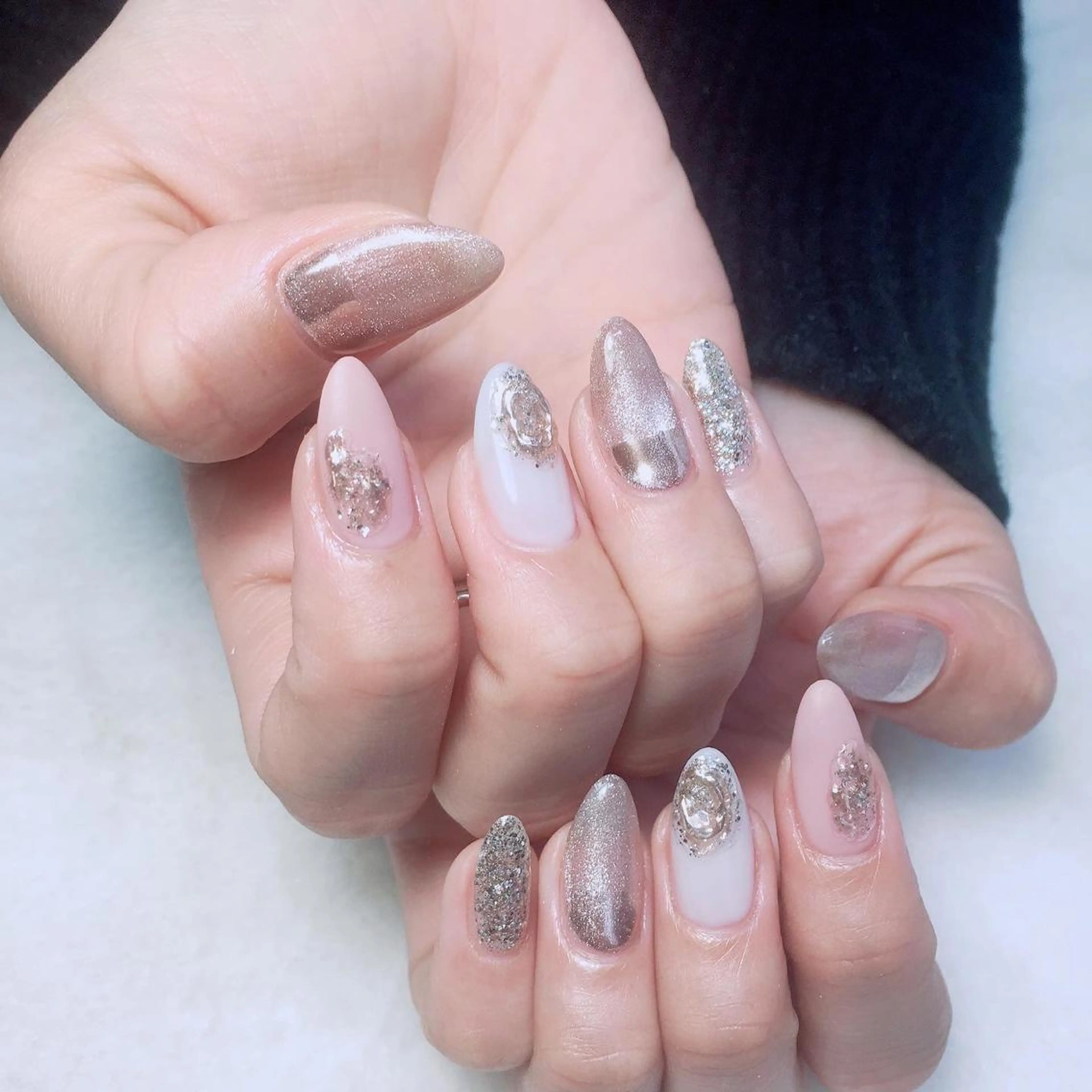 ネイル ハンドネイル kipinail 川﨑えりかのネイルデザイン