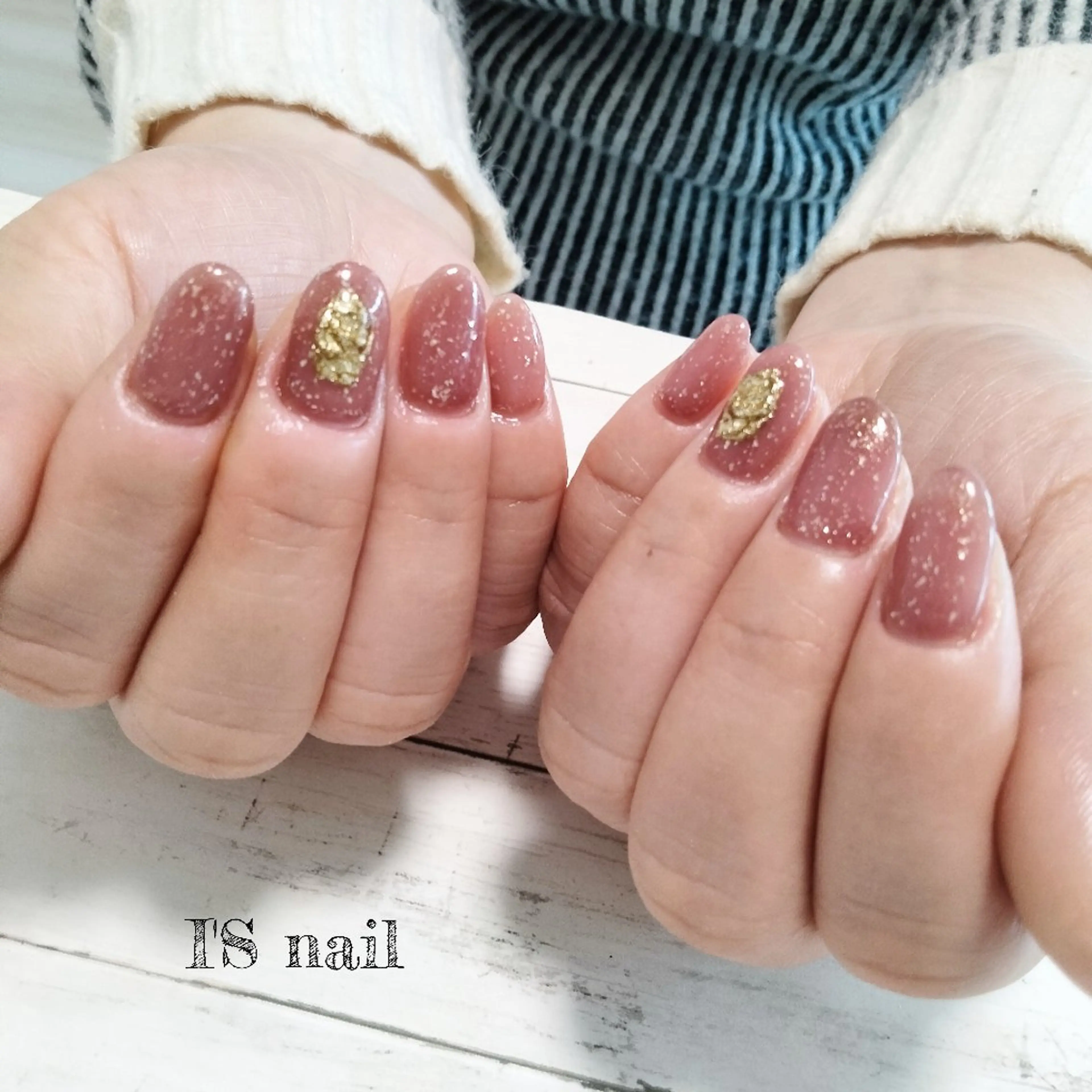 ネイル アートネイル オフィスネイル シンプルネイル ハンドネイル I'S nail 佐野のネイルデザイン