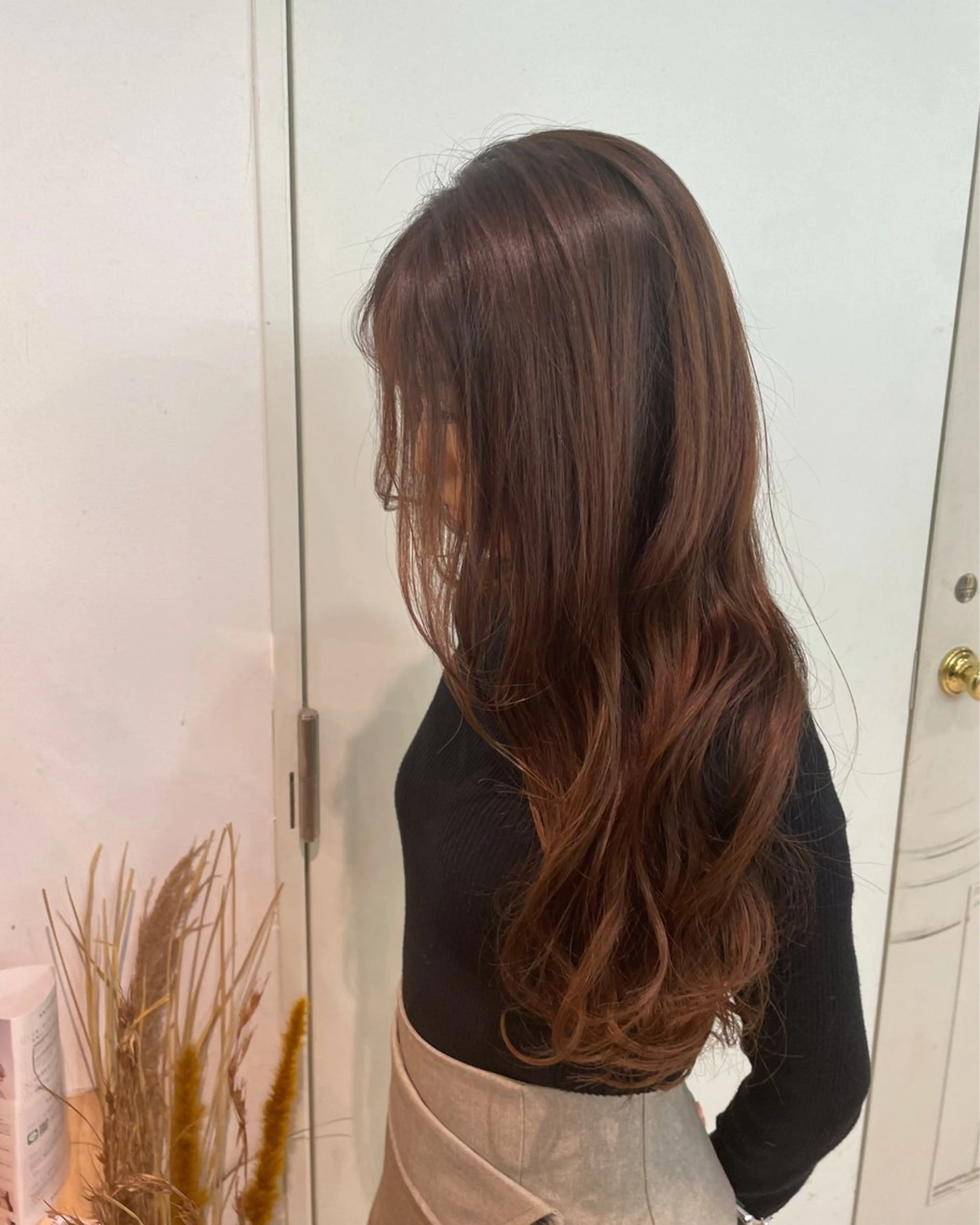 ロング 室谷 ゆりあのヘアスタイル