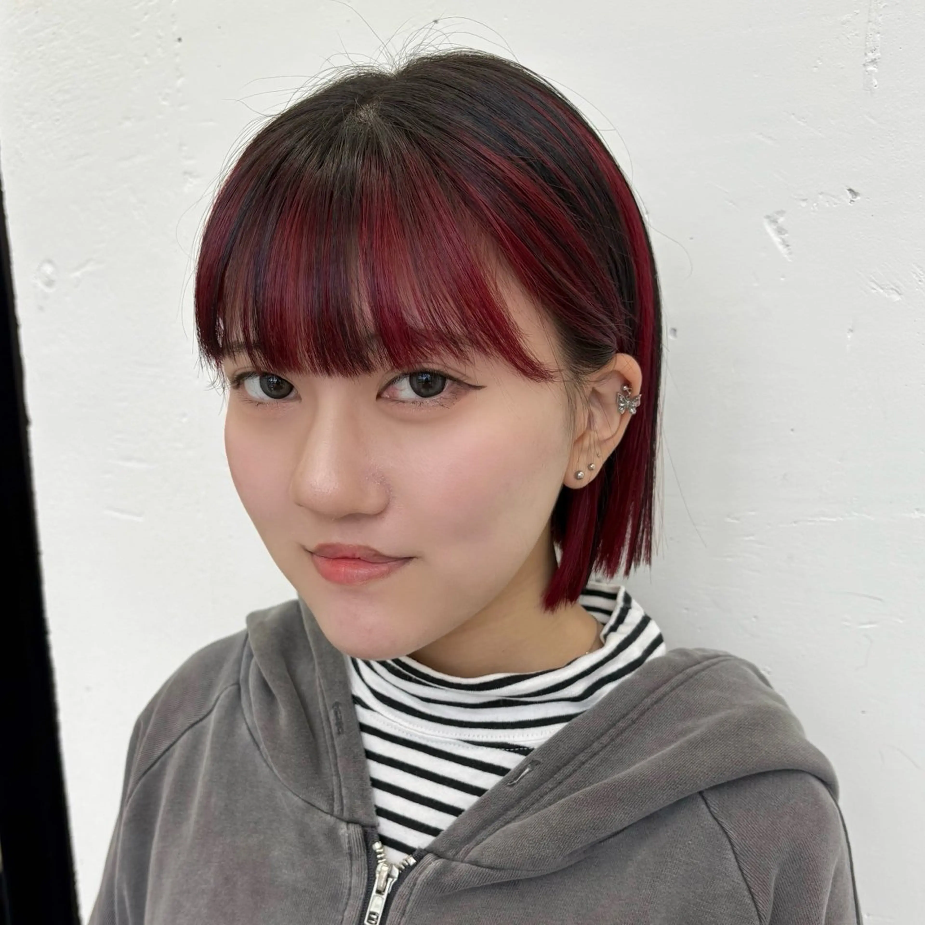 ショート カラー ブリーチ ダブルカラー ブリーチなしカラー 矢場町/8時-22時 JILLSTUDIOのヘアスタイル