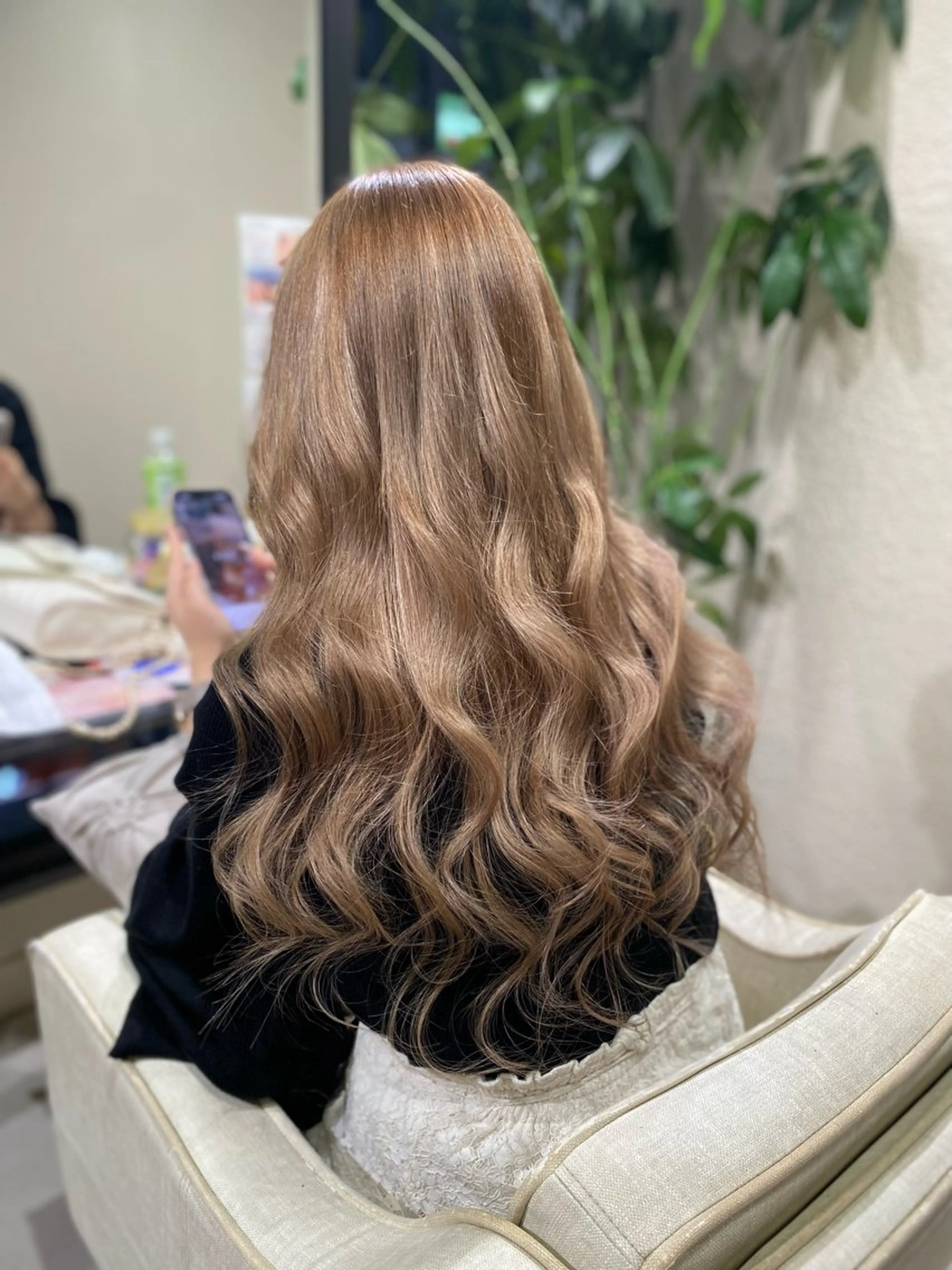 カラー ハイトーン✨艶髪💘 💘 AYANO💘のヘアスタイル