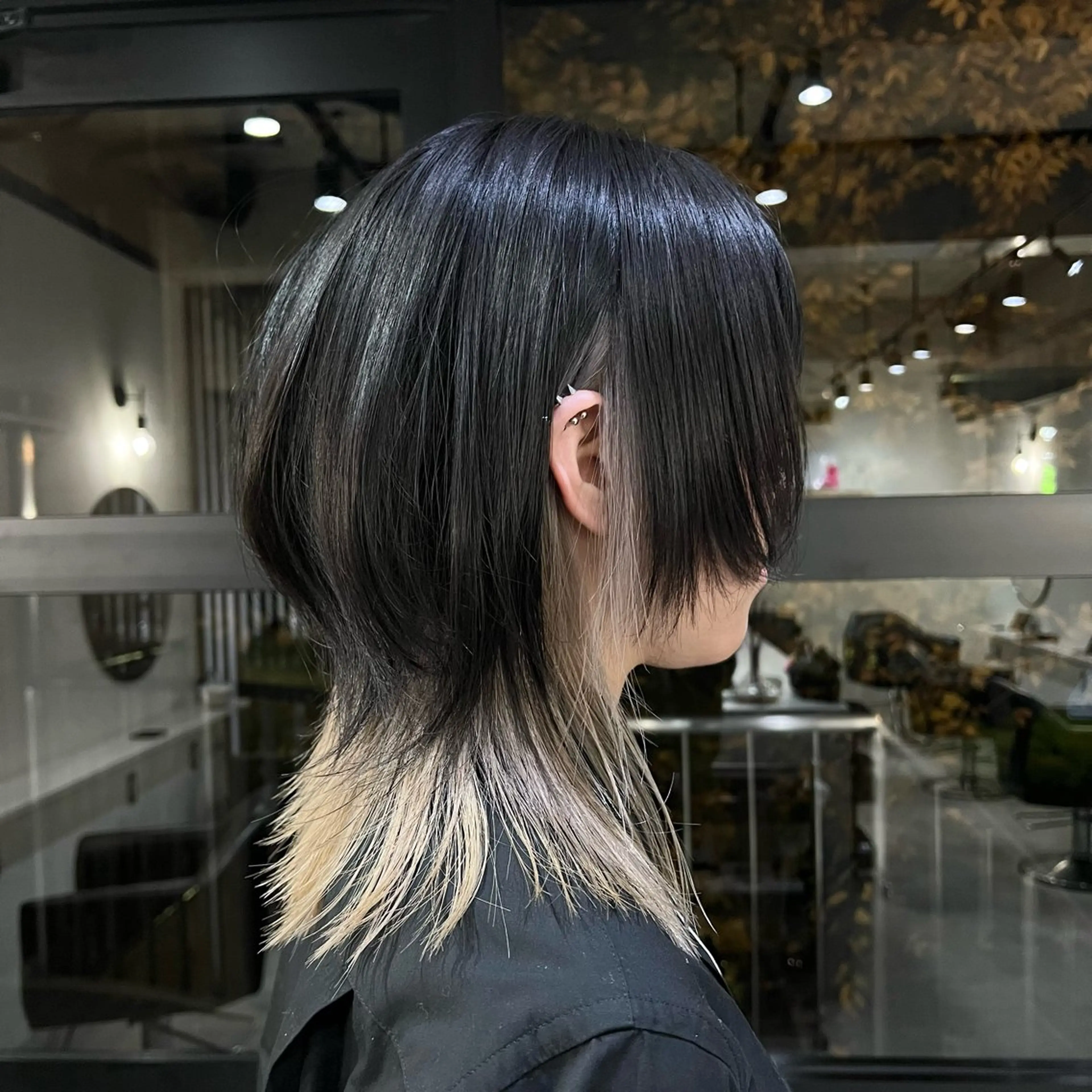 ミディアム LA KING KYOTO所属・LA KING 👑 【ハーツ】艶髪のヘアスタイル