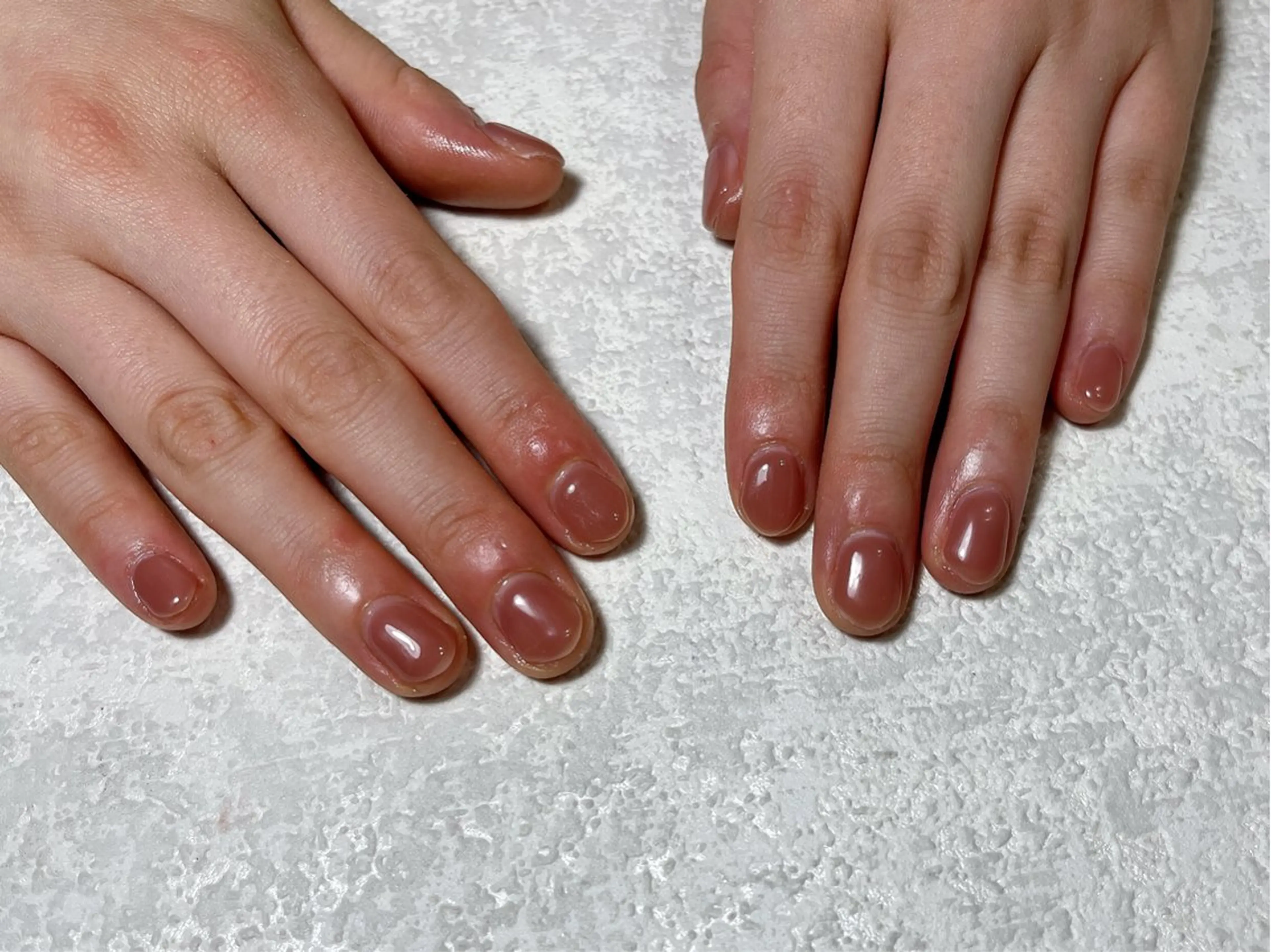 ネイル オーロラネイル フットネイル フレンチネイル ジェルネイル 韓国ネイル kikinail 溝の口のネイルデザイン