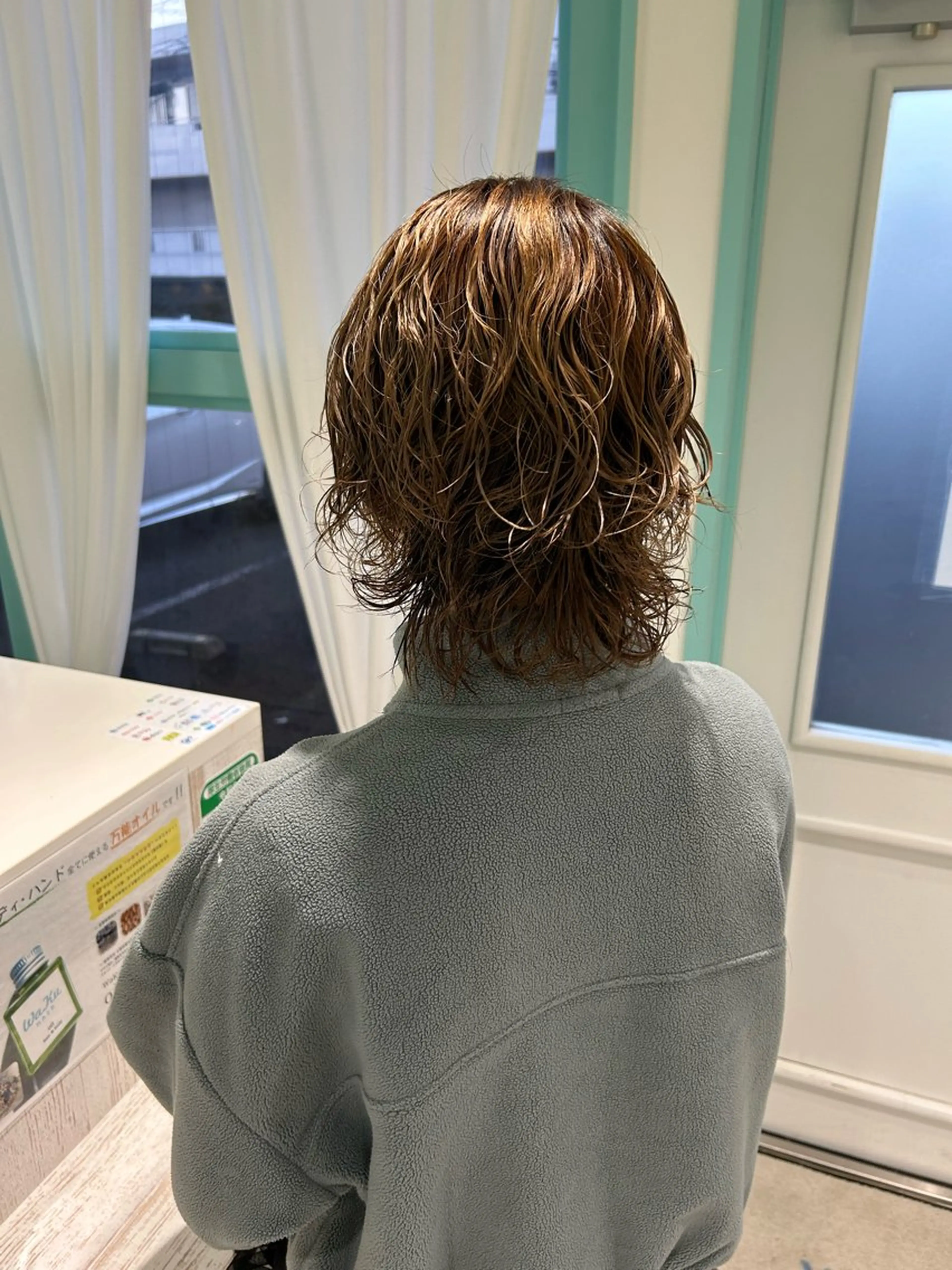 カット+パーマの写真