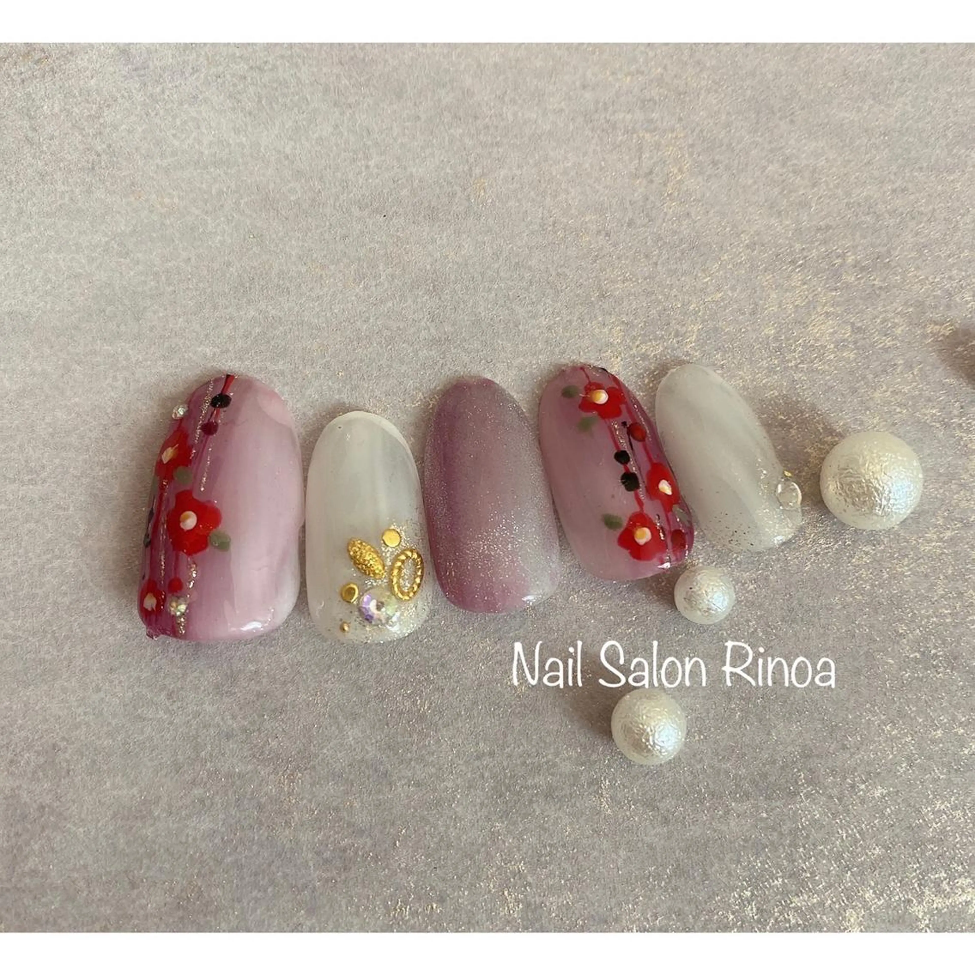 ネイル Nail Salon Rinoaのネイルデザイン