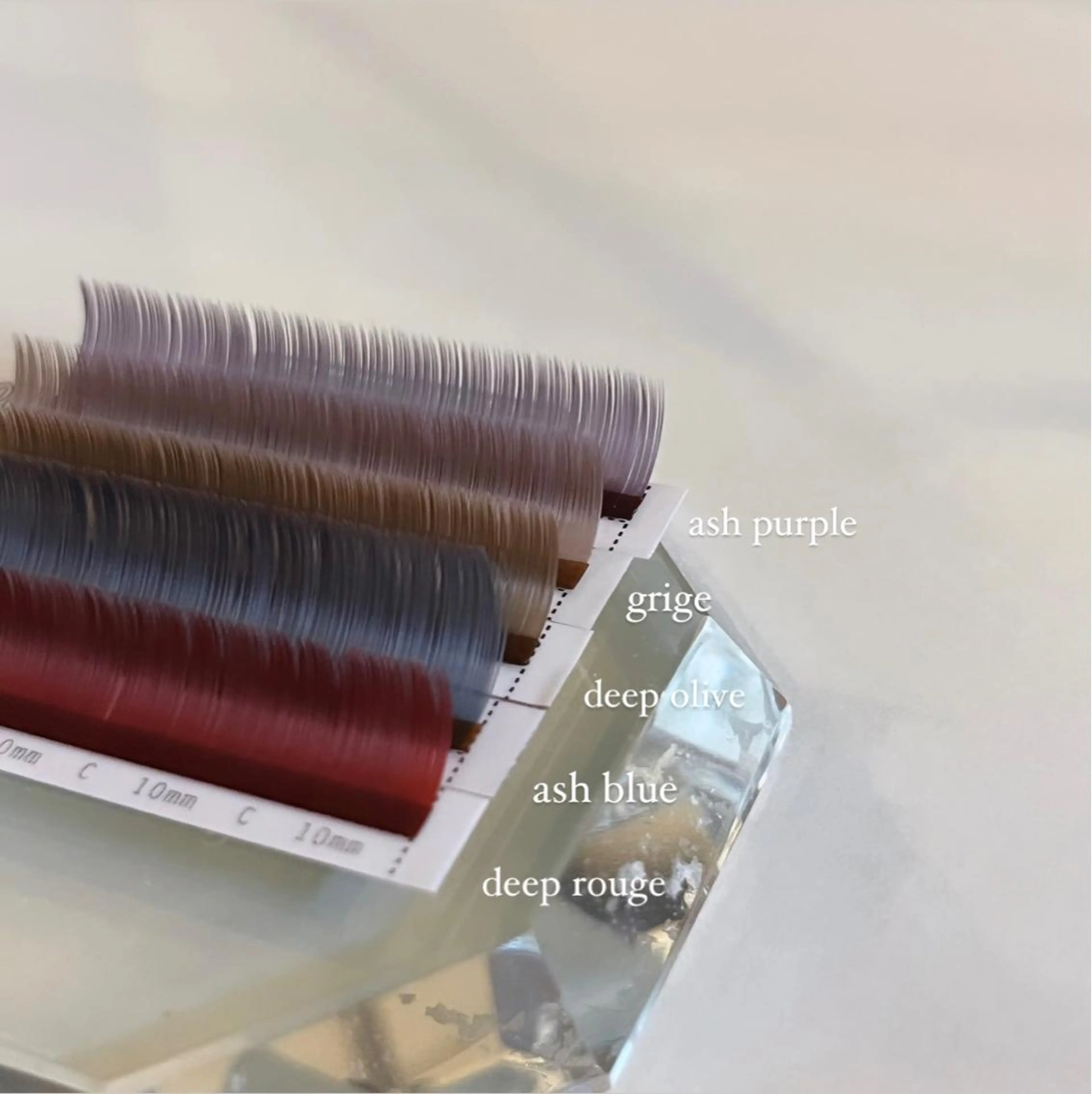 3月限定🫧カラーエクステ120本🌷（本数変更可能）　　　　　　　　　　　　　オフ込み🩰の写真