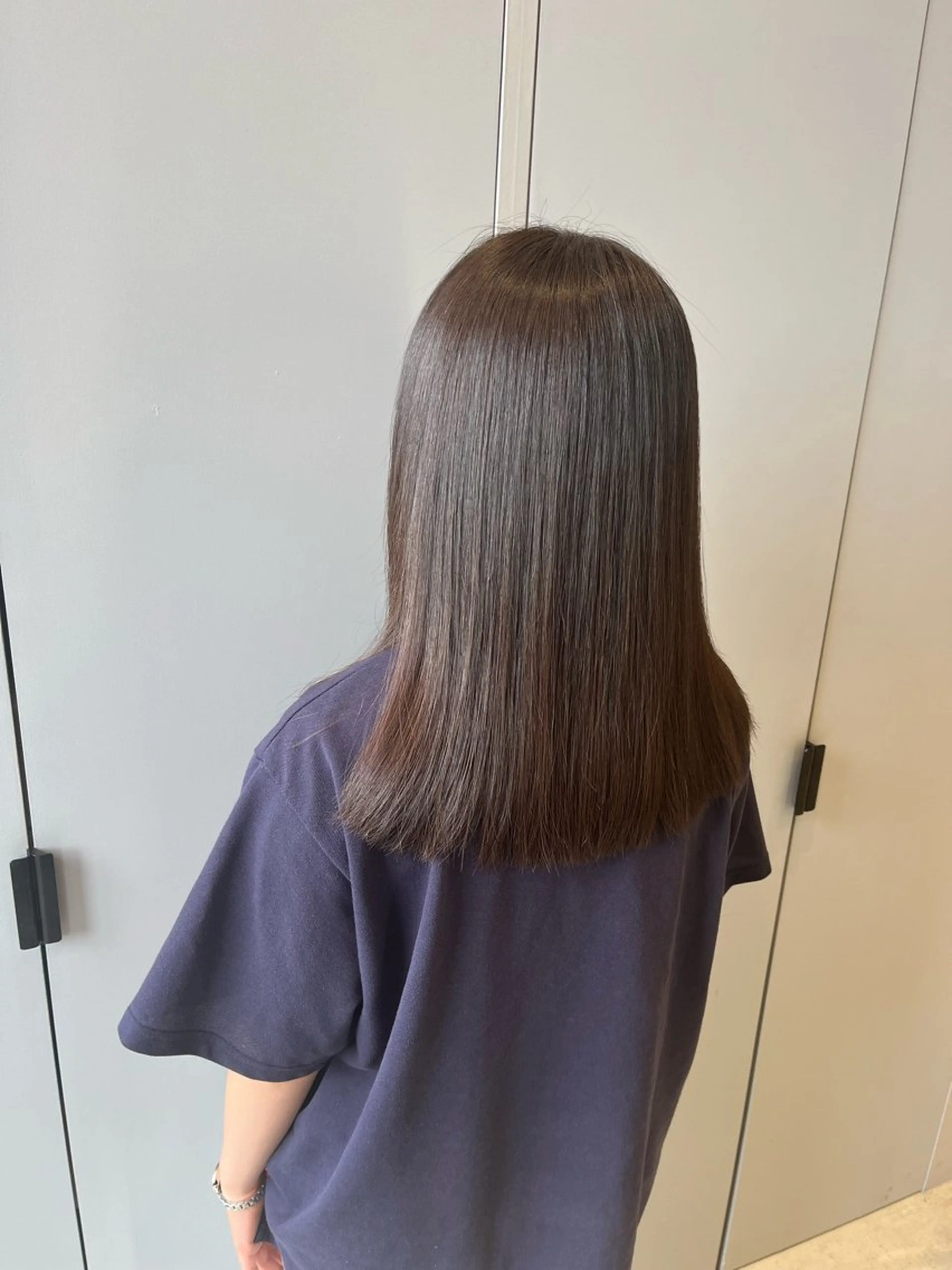 福島 果音のヘアスタイル