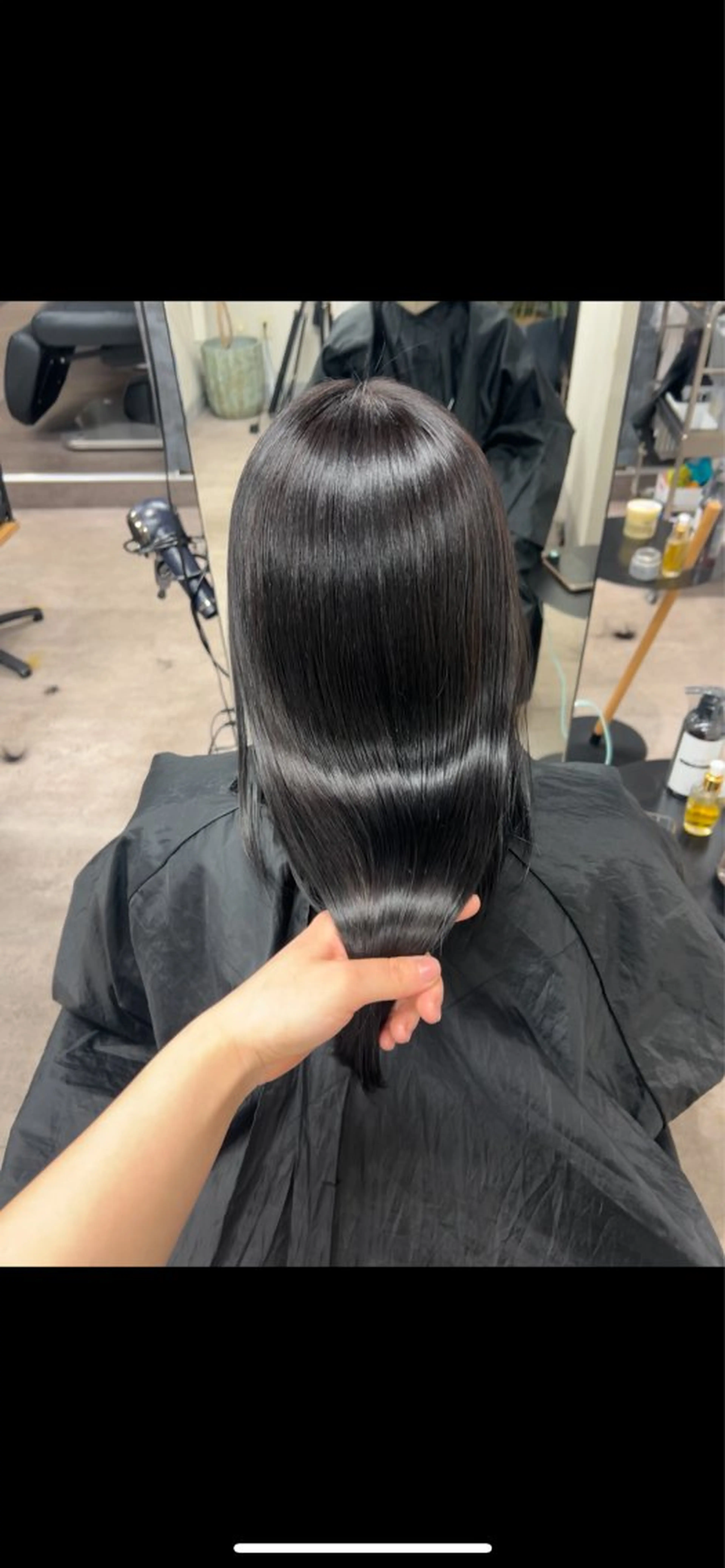 ロング カット ヘアカラー トリートメント 艶あり暖色系カラー‪ 🎀透明感あゆみ🎀のヘアスタイル